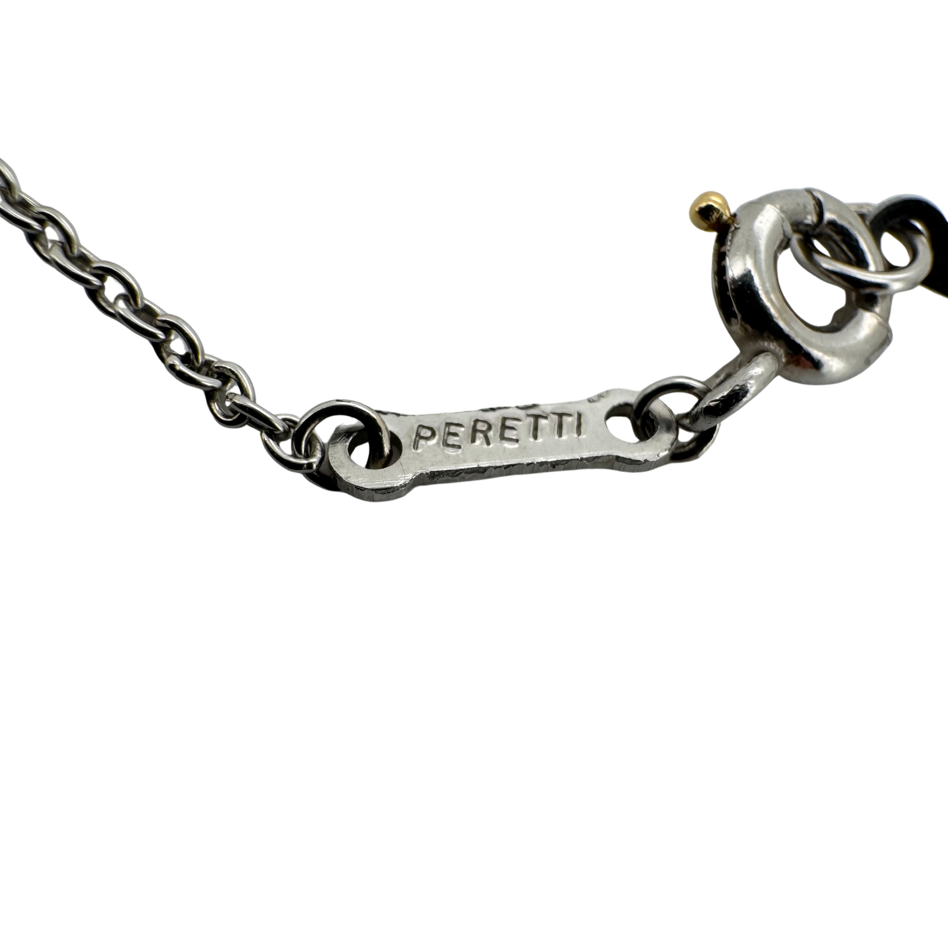 Tiffany & Co Elsa Peretti By The Yard Platinum 0.17 Ct Diamond Necklace - Lost Designer