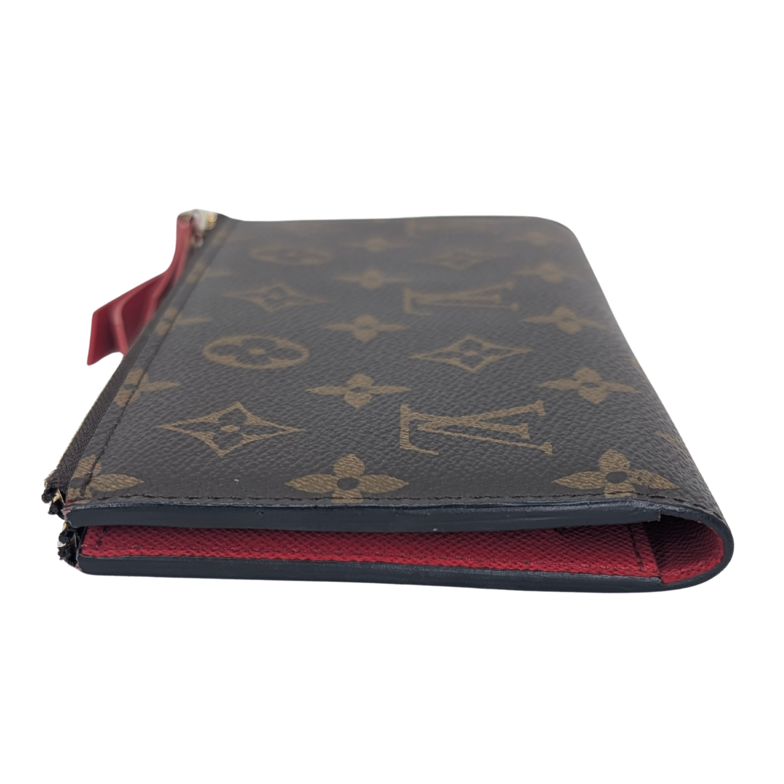 Louis Vuitton Coquelicot Monogram Canvas Adele Wallet
