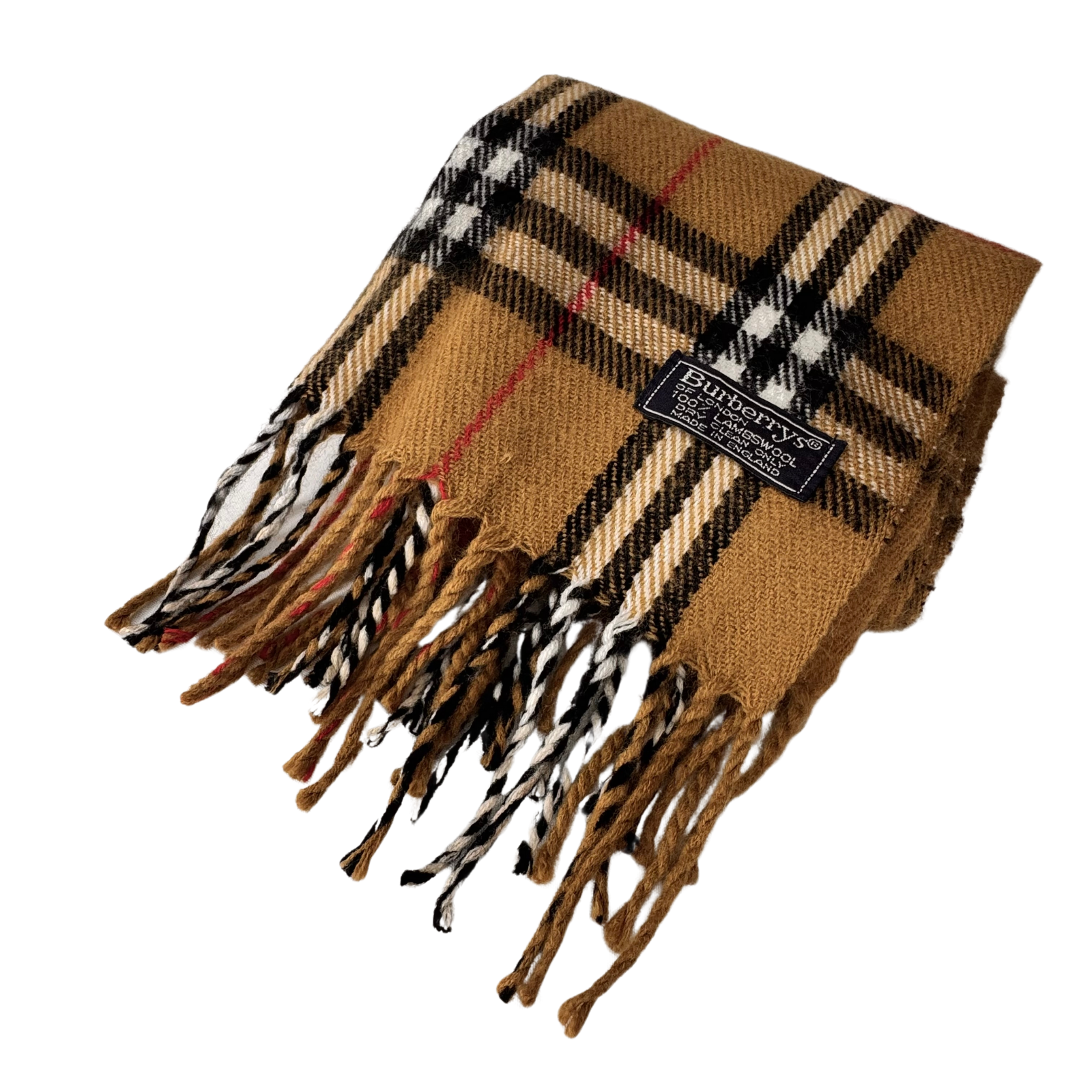 Burberry Lambswool Check Scarf
