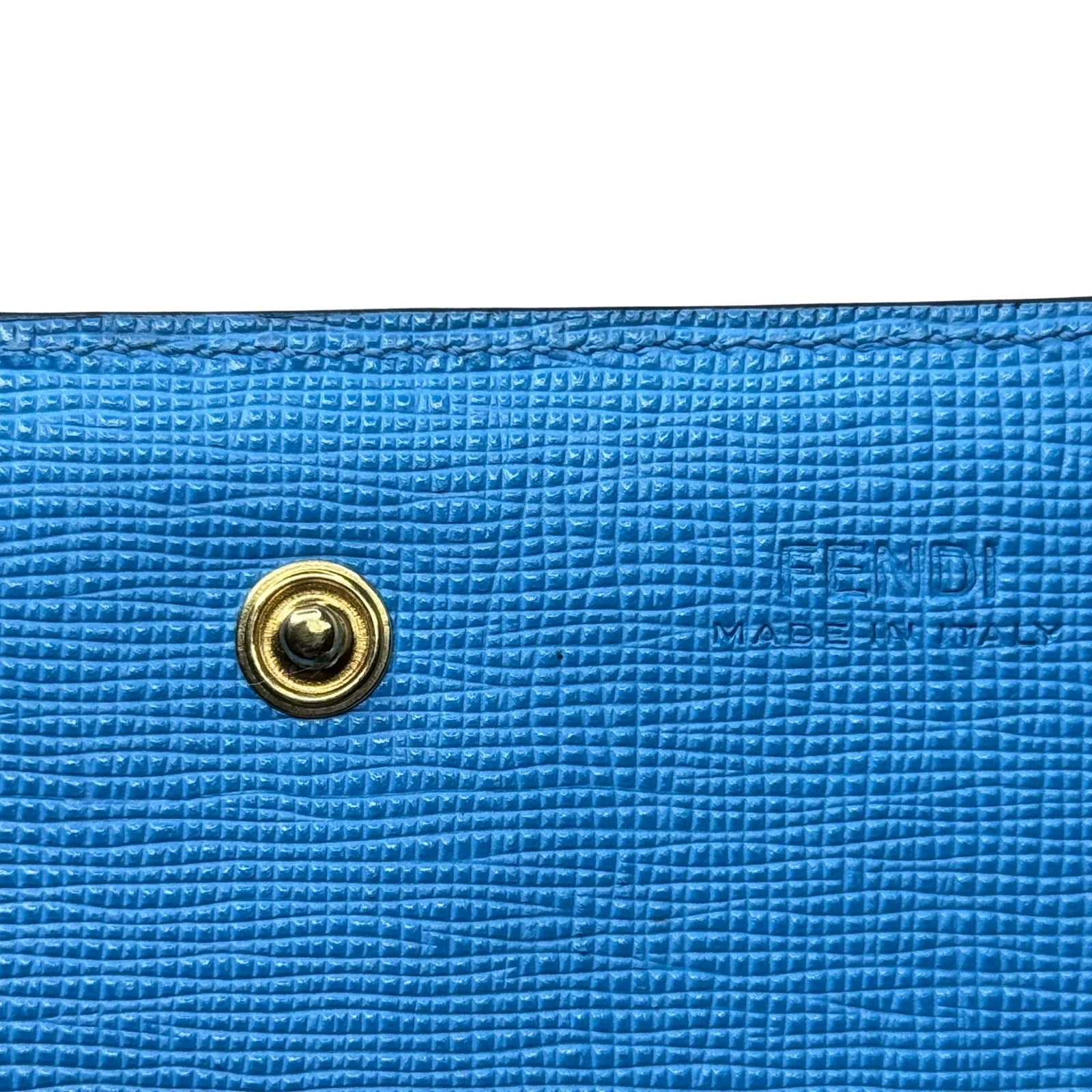 Fendi Vitello Elite Qutweet Compact Wallet