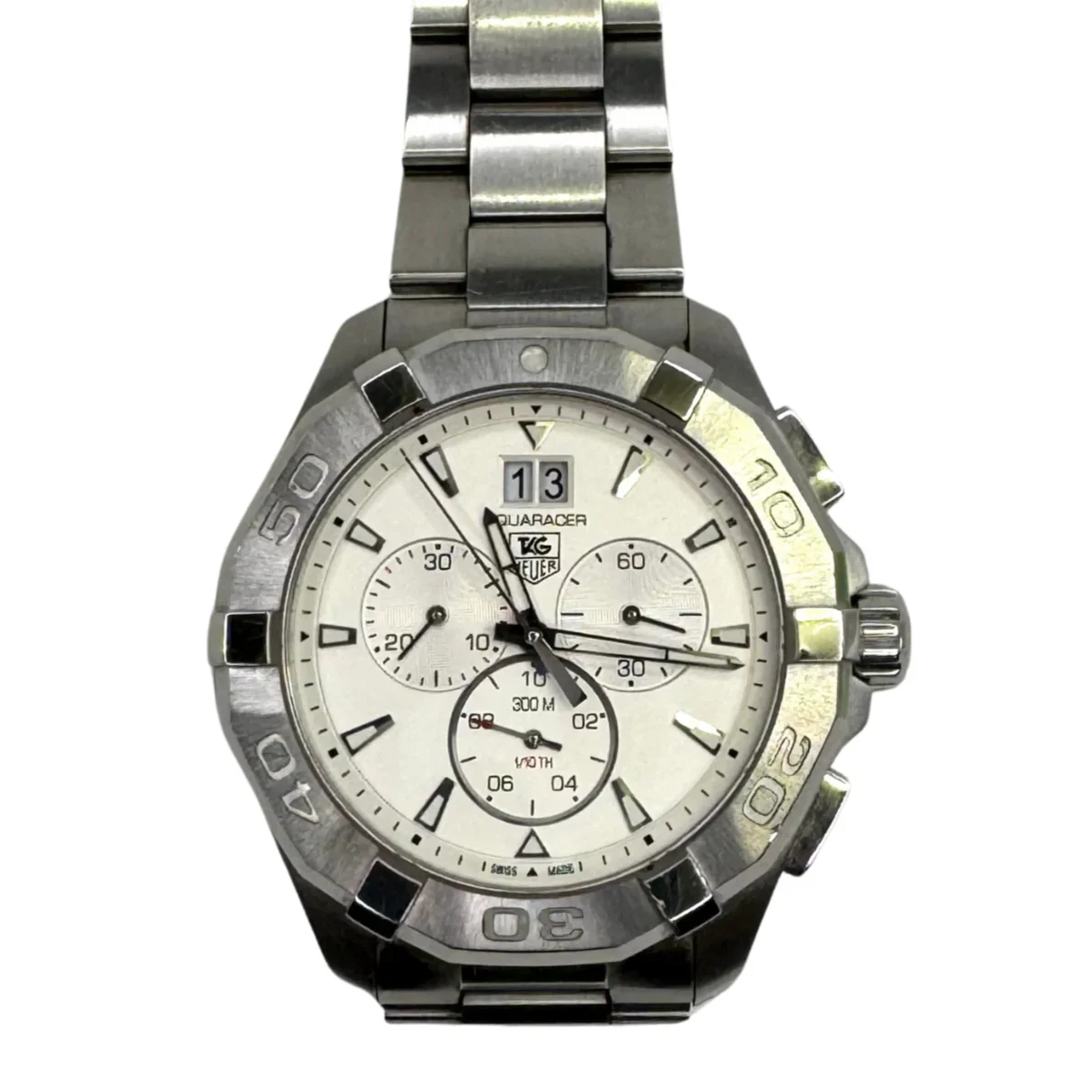 TAG Heuer Aquaracer Silver Men's Watch - CAY1111.BA0927