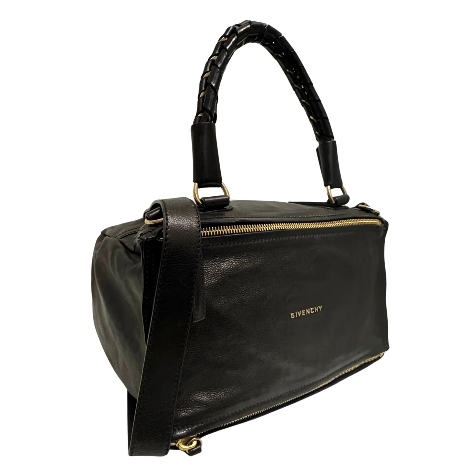 Givenchy Sugar Goatskin Pandora Bag Black