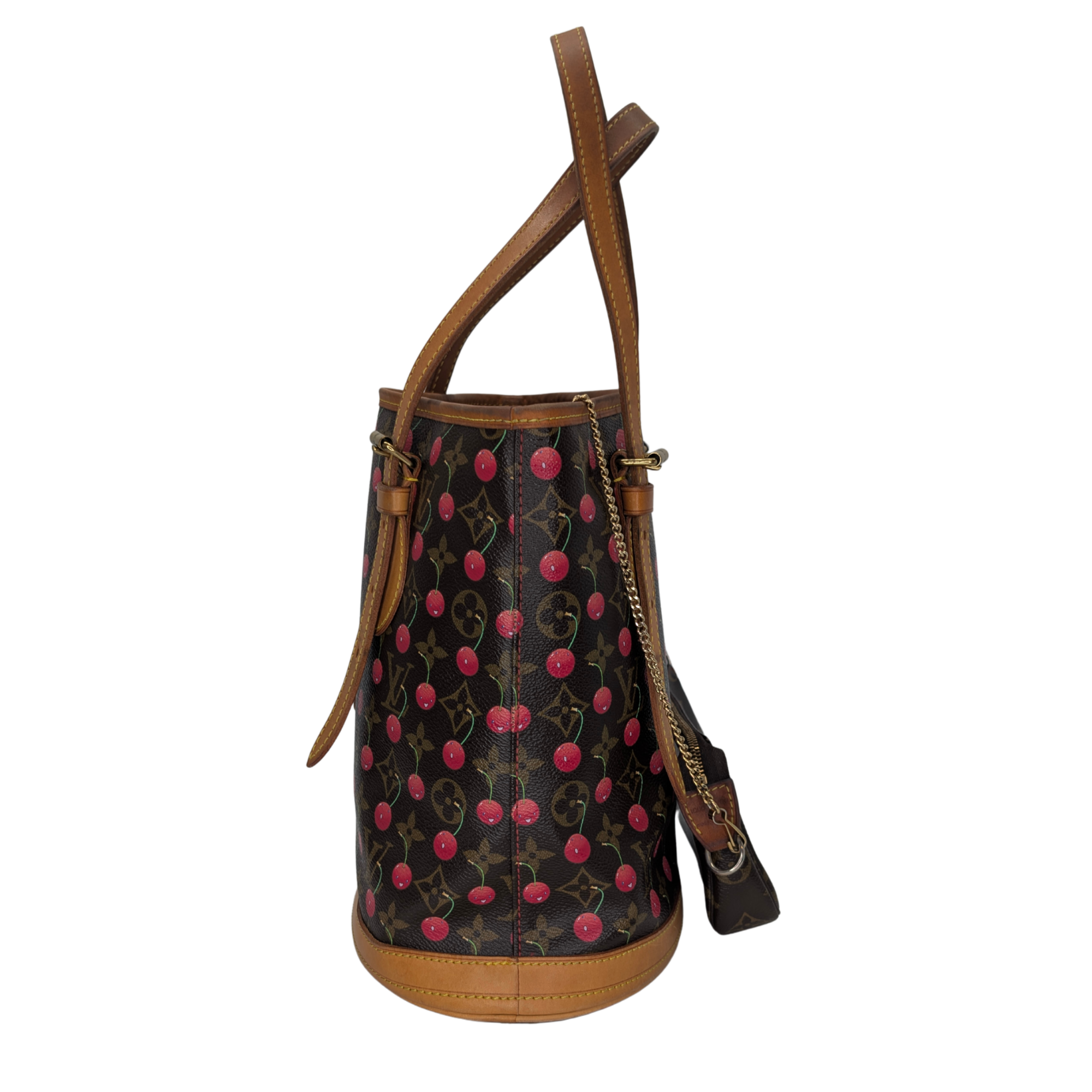 Louis Vuitton Cerises Bucket Murakami Cherry Handbag