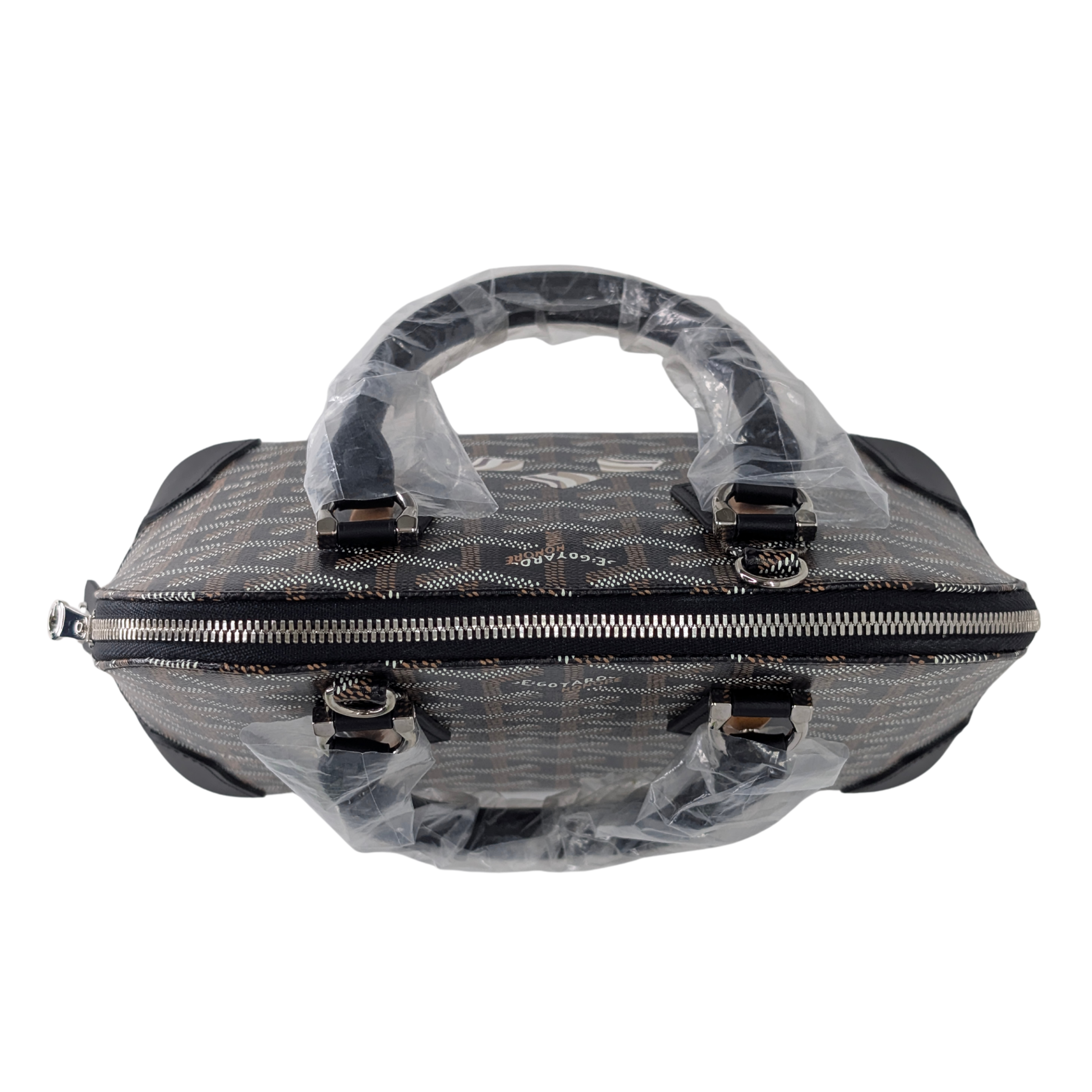 Goyard Mini Vendome Top Handle Bag Black