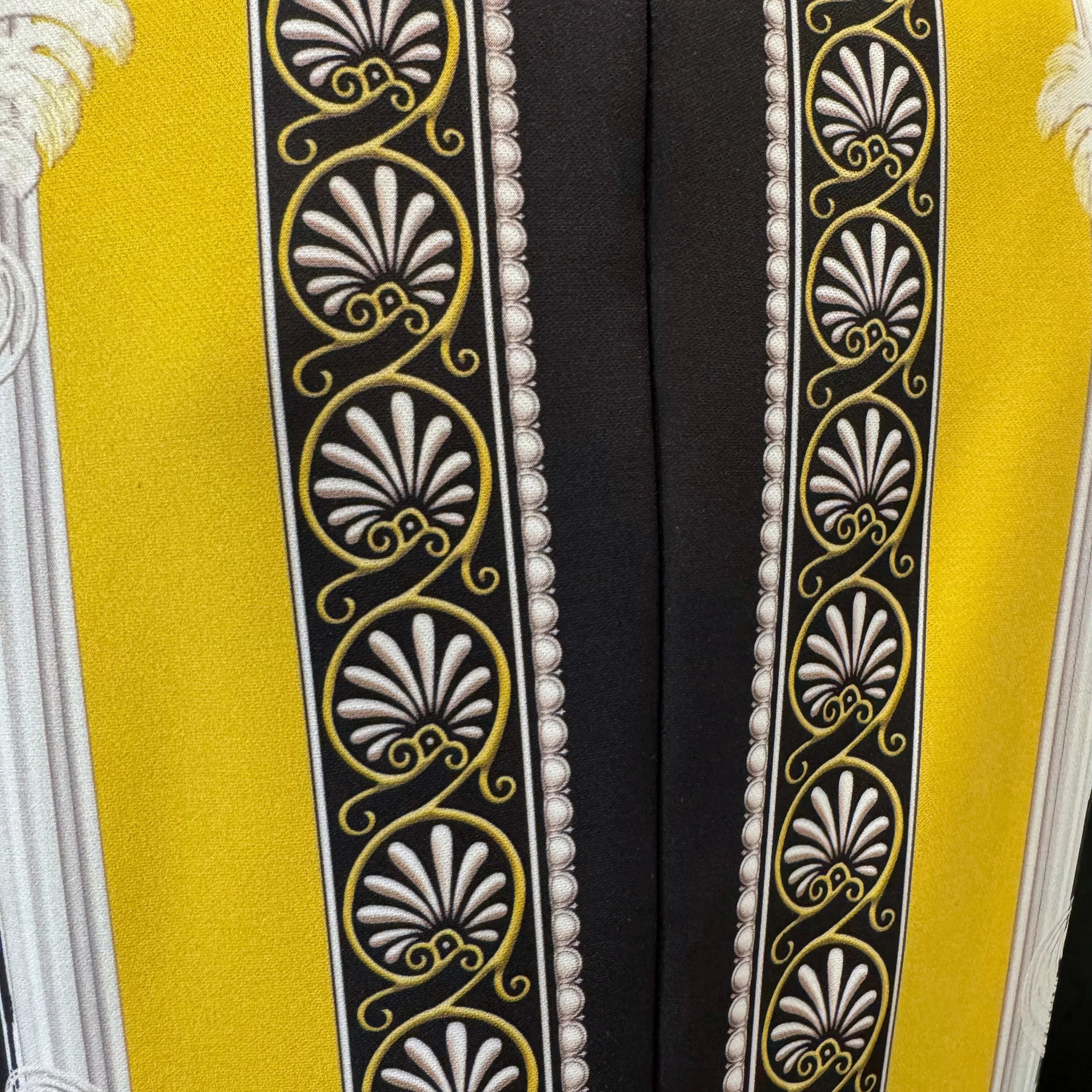 Versace Humbug Stripe Printed Shift Dress 48