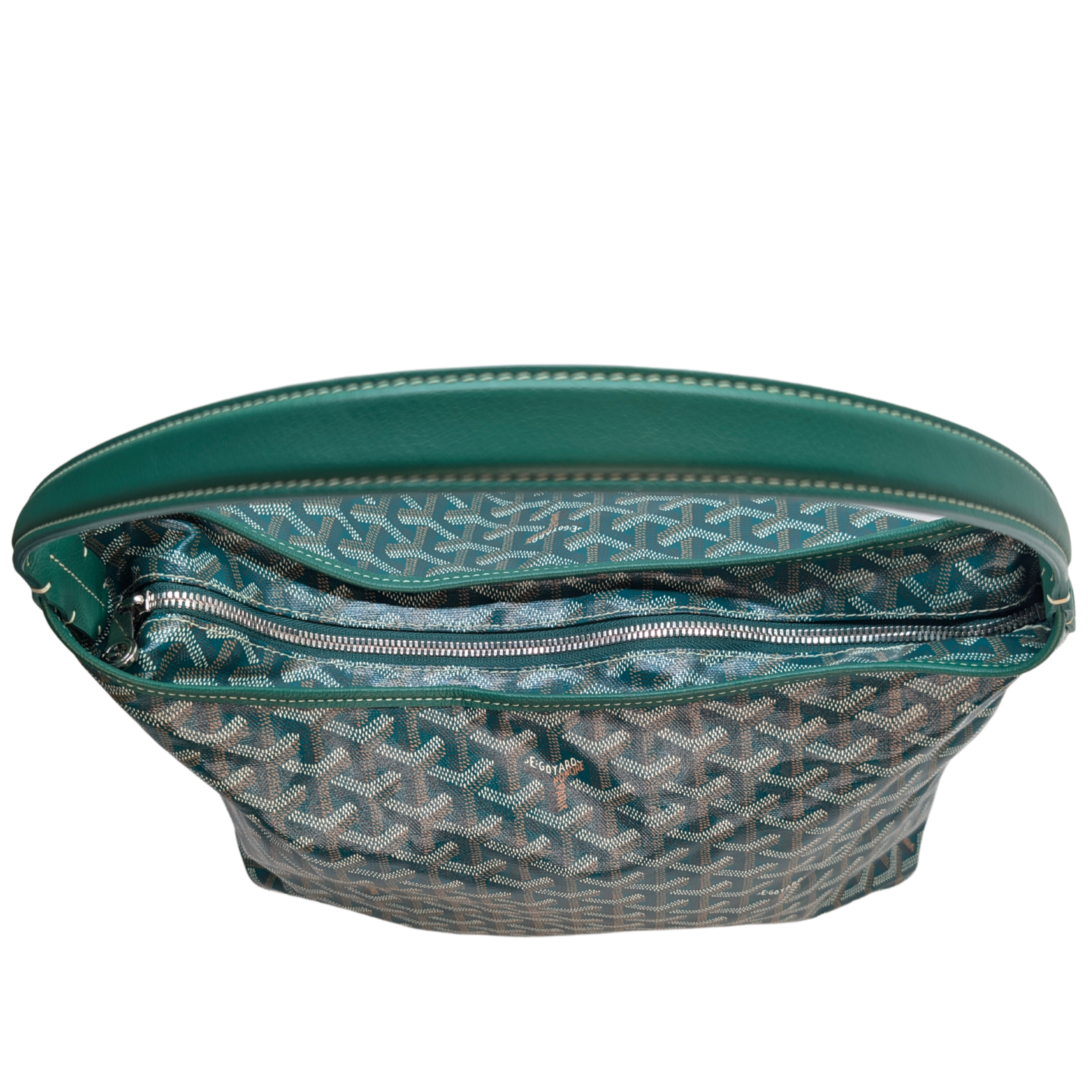 Goyard Boheme Hobo PM Goyardine Bag Green
