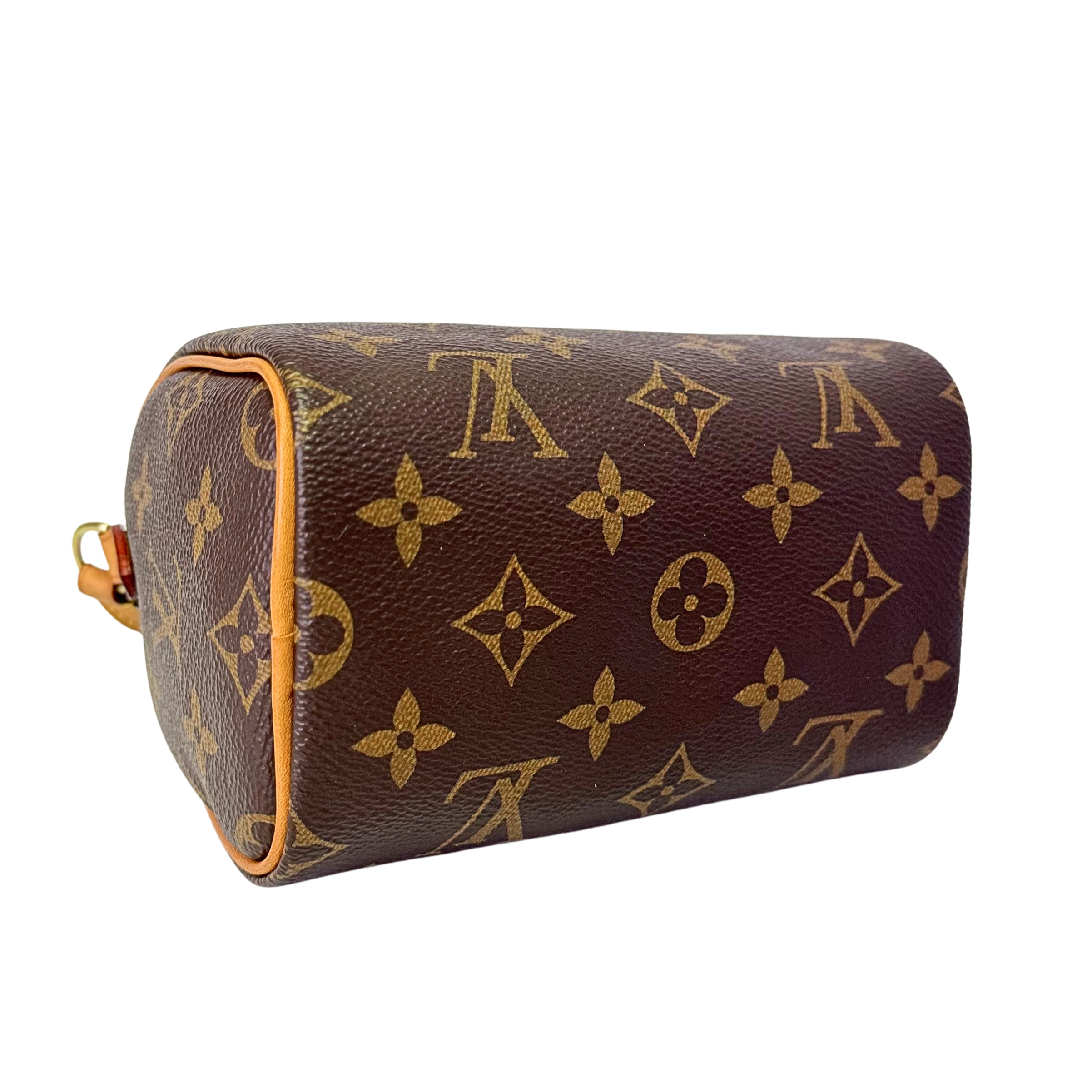 Louis Vuitton Nano Speedy Handbag Monogram Canvas