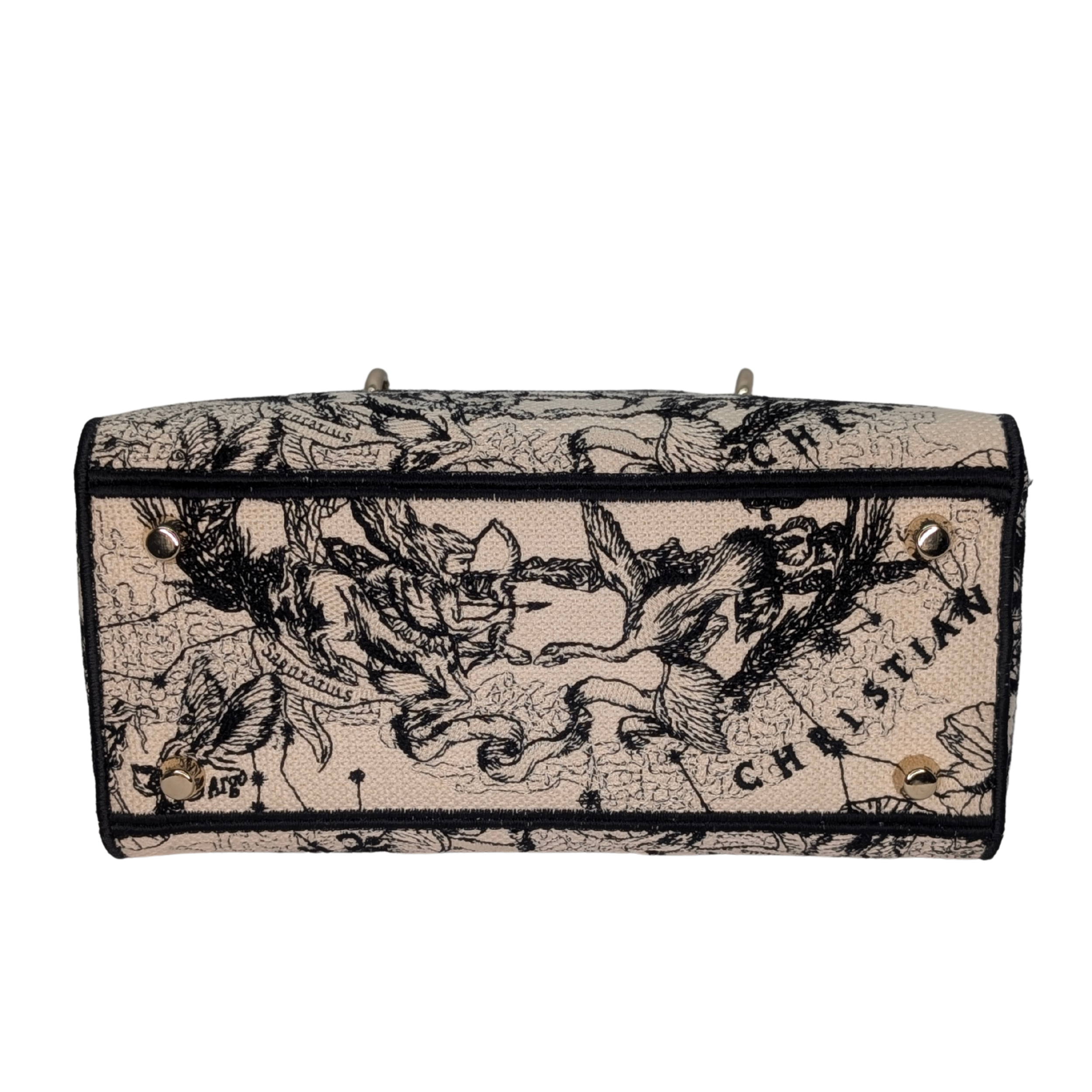 Dior Lady D-Lite Medium Toile de Jouy Zodiac Bag
