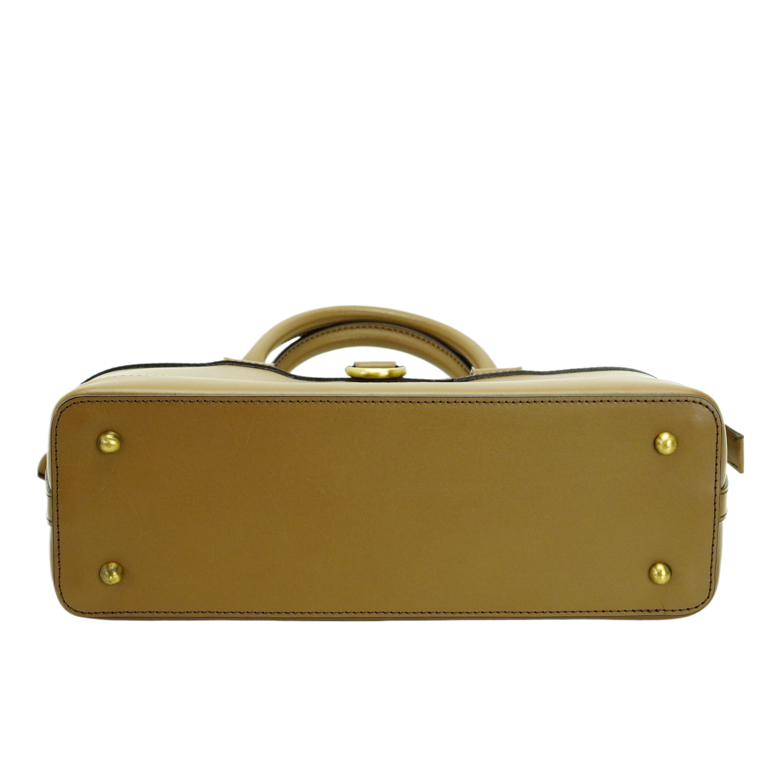 Burberry Handbag Leather Brown