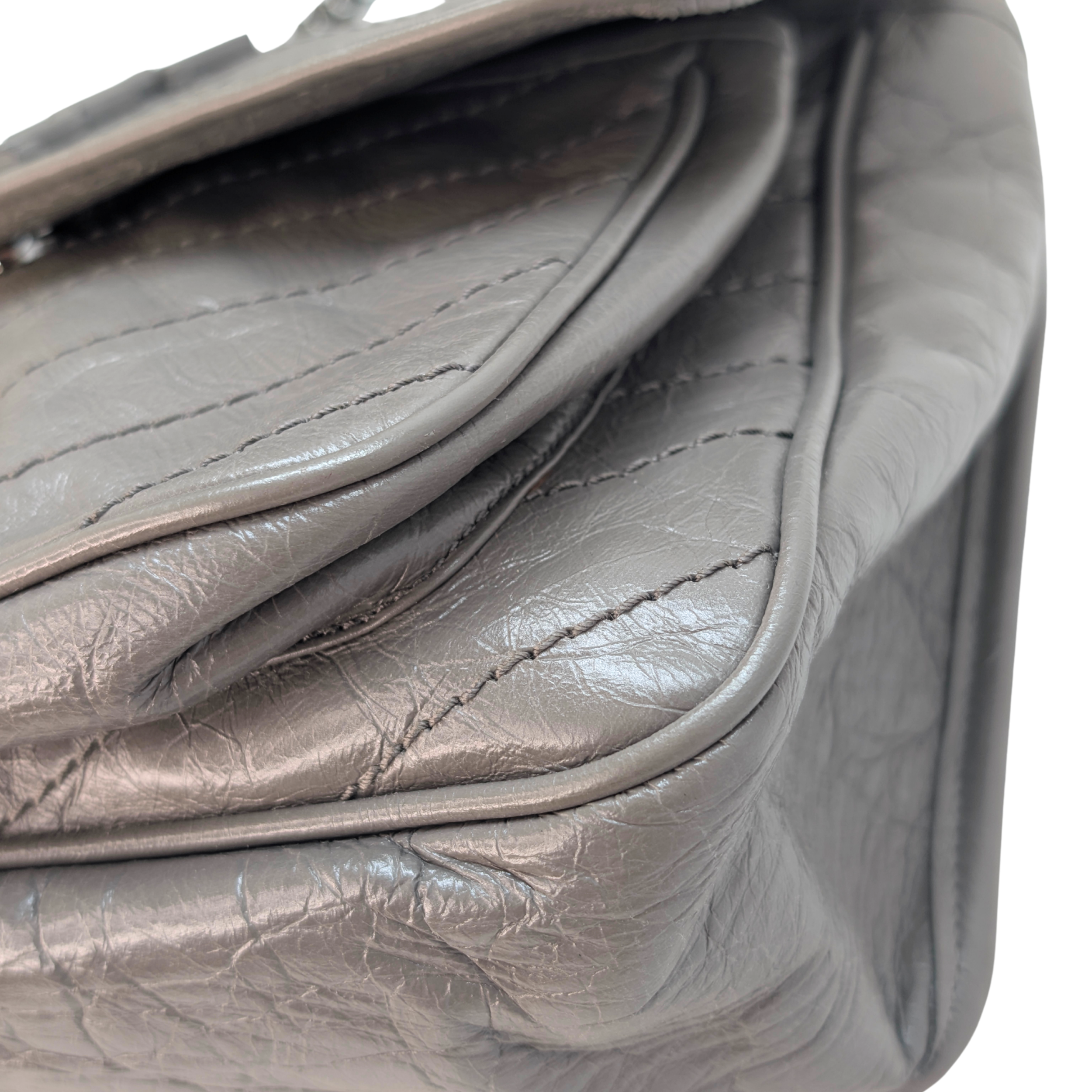 Yves Saint Laurent Crinkled Calfskin Matelasse Monogram Medium Niki Bag