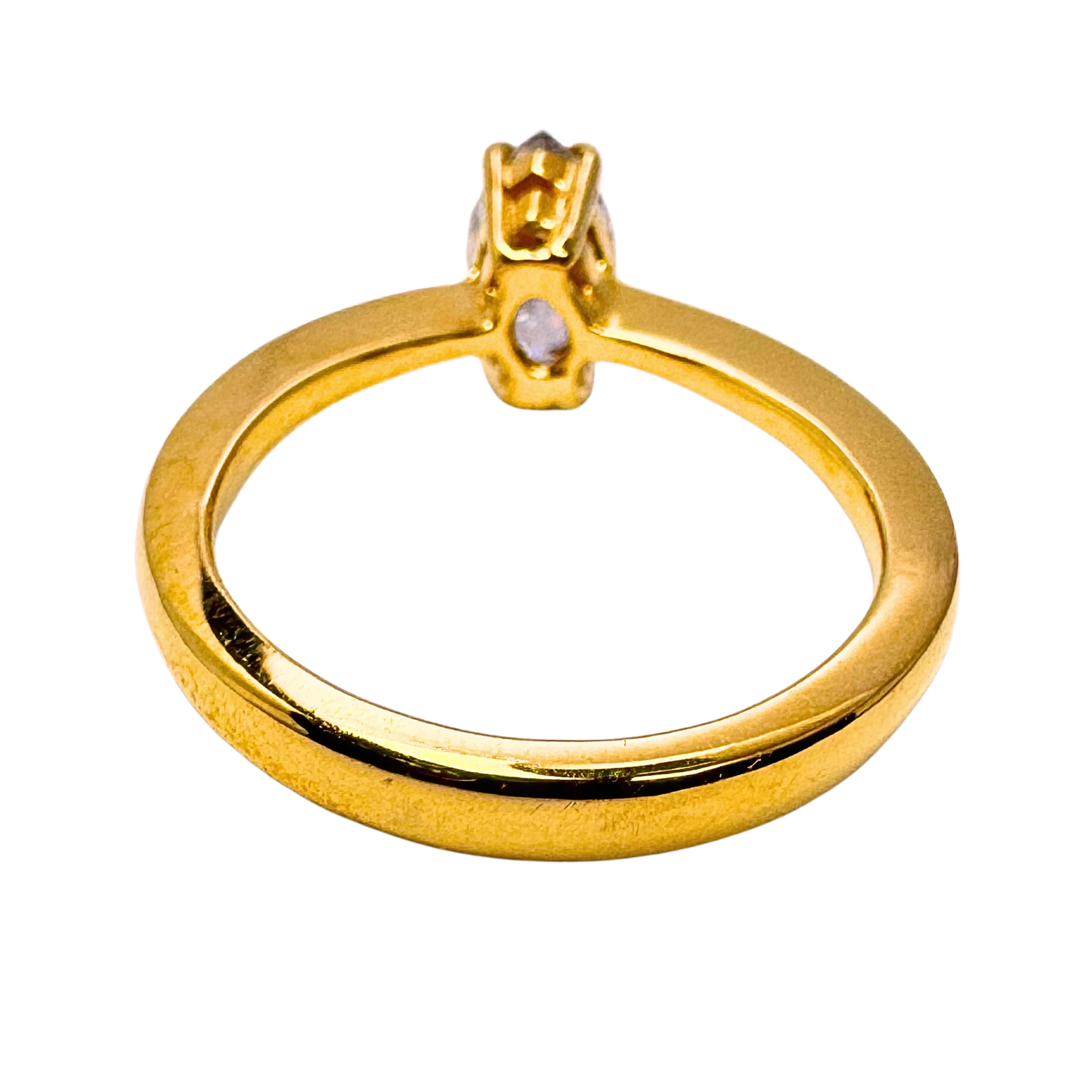 diamond, gold ring