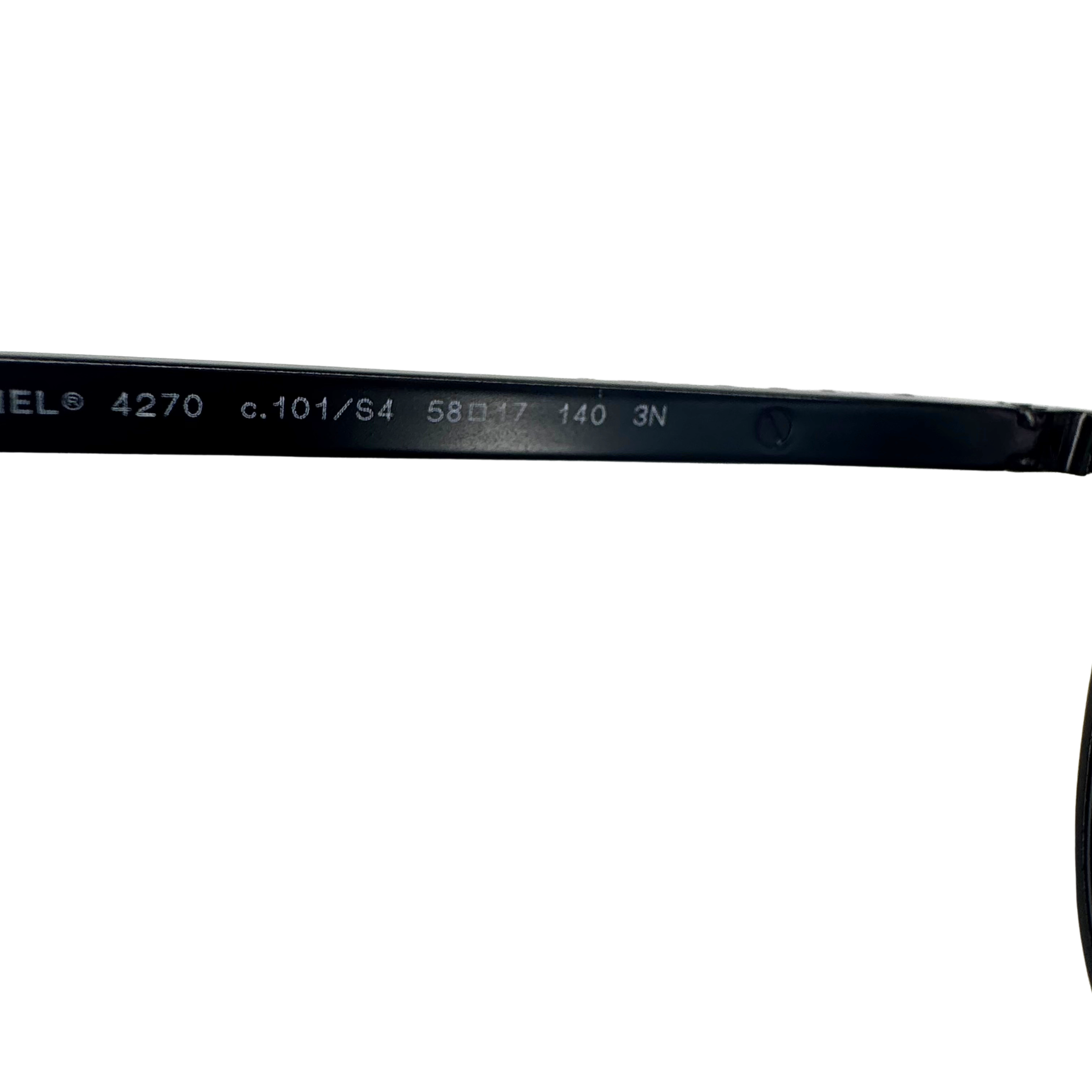 Chanel Sunglasses 4270 c.101/S4 Black