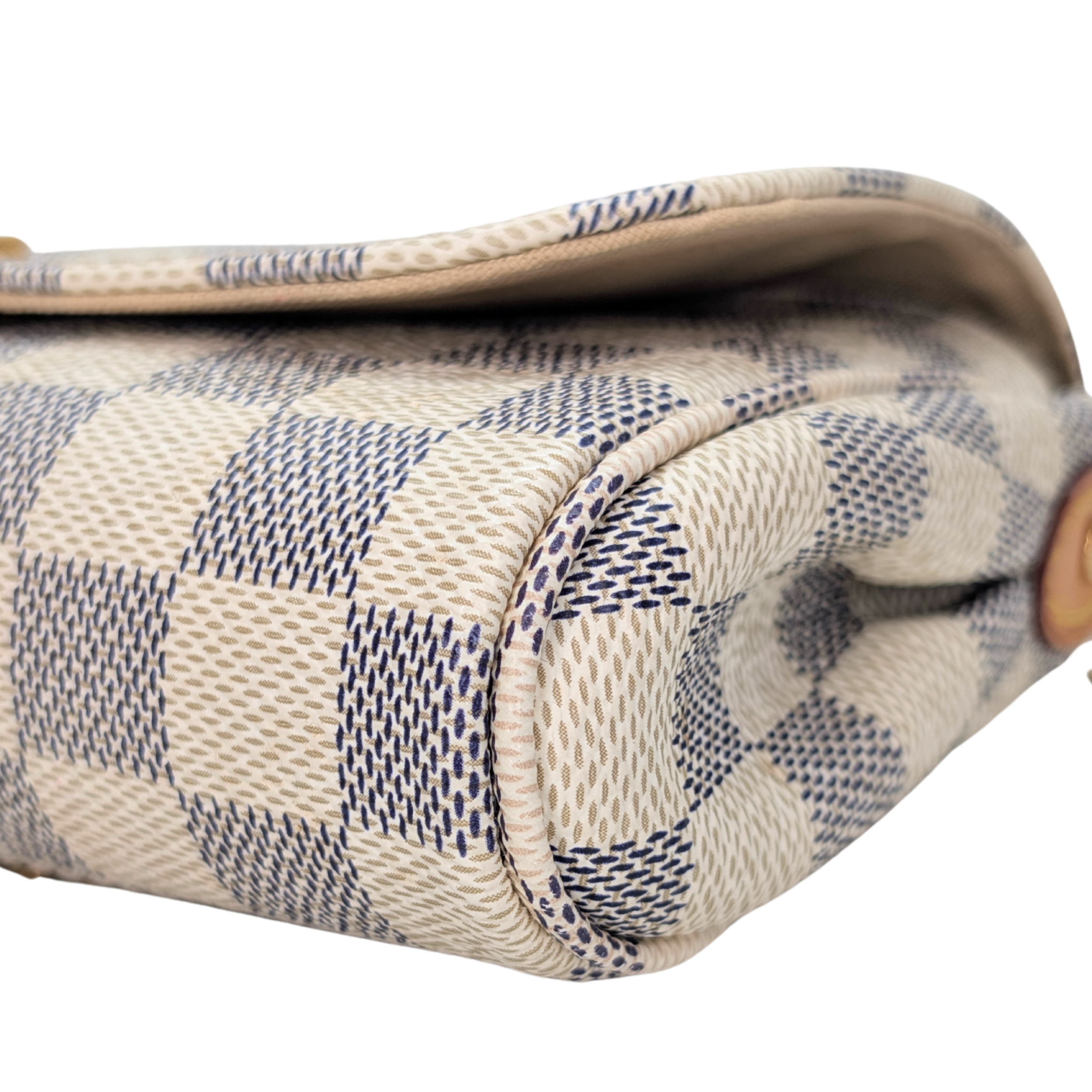 路易威登Favorite Damier Azur手袋