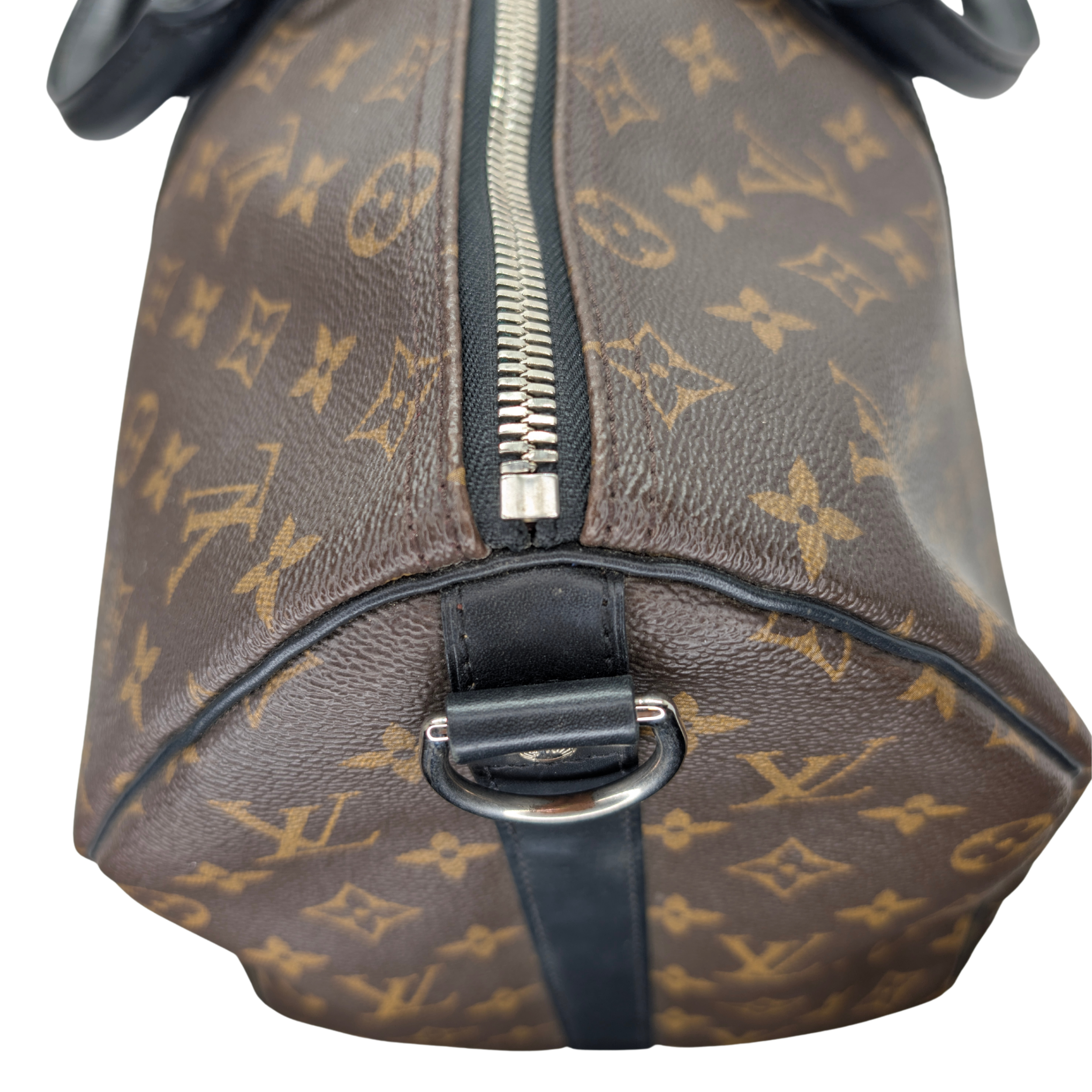 Louis Vuitton Keepall Bandoulière 45 Monogram Macassar Canvas