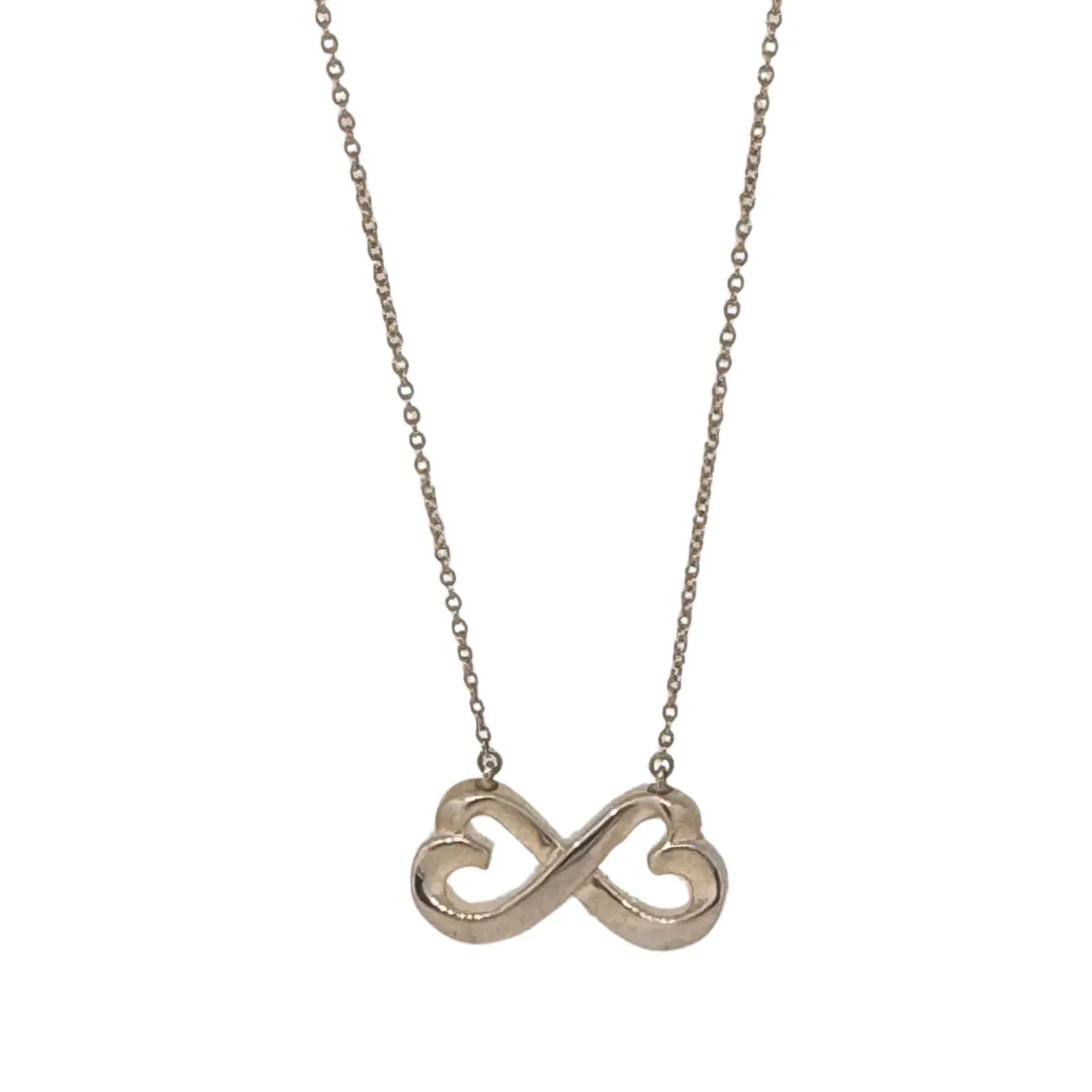 Tiffany & Co. Paloma Picasso Double Loving Heart Pendant Necklace – Sterling Silver