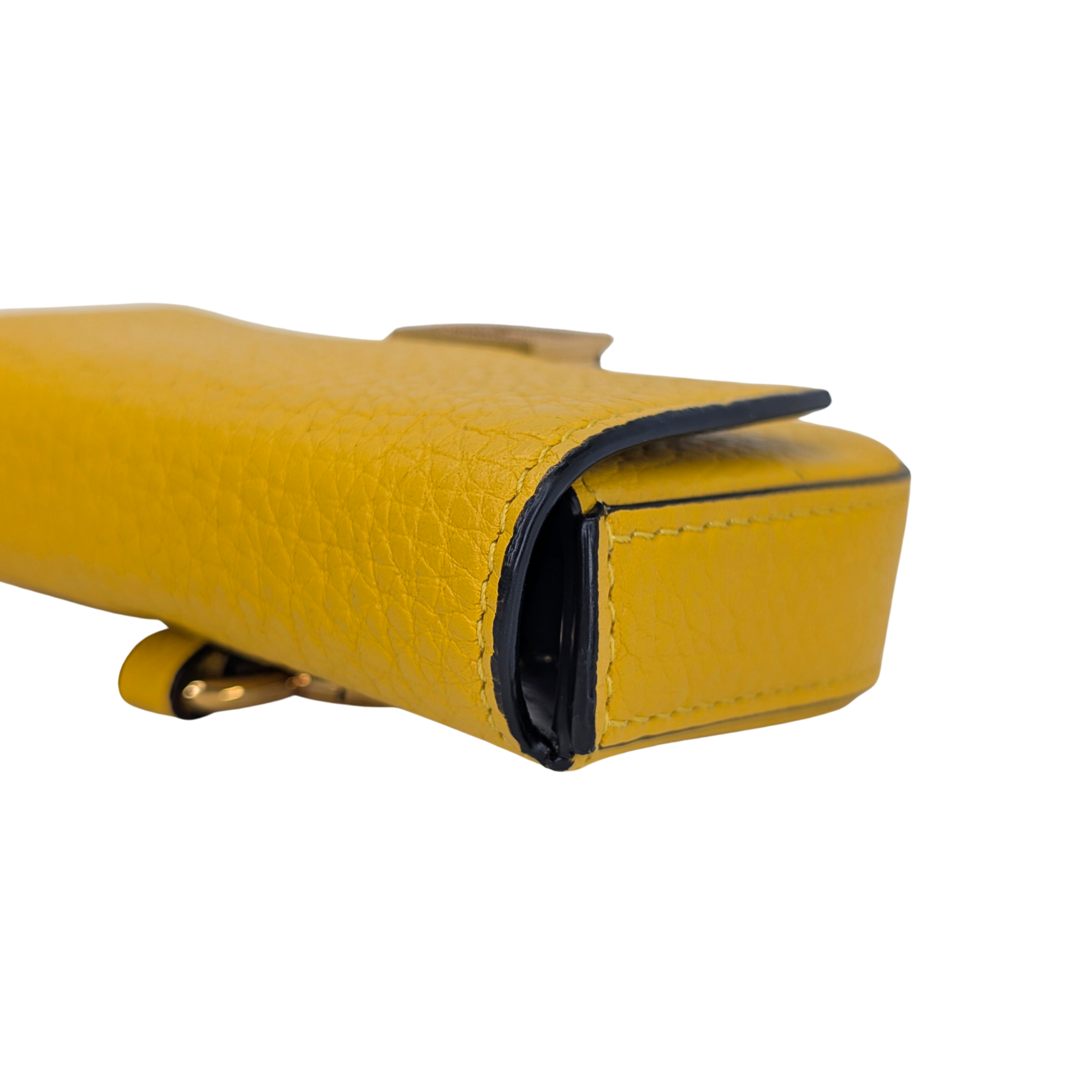 Fendi Nano Baguette Bag Charm Yellow