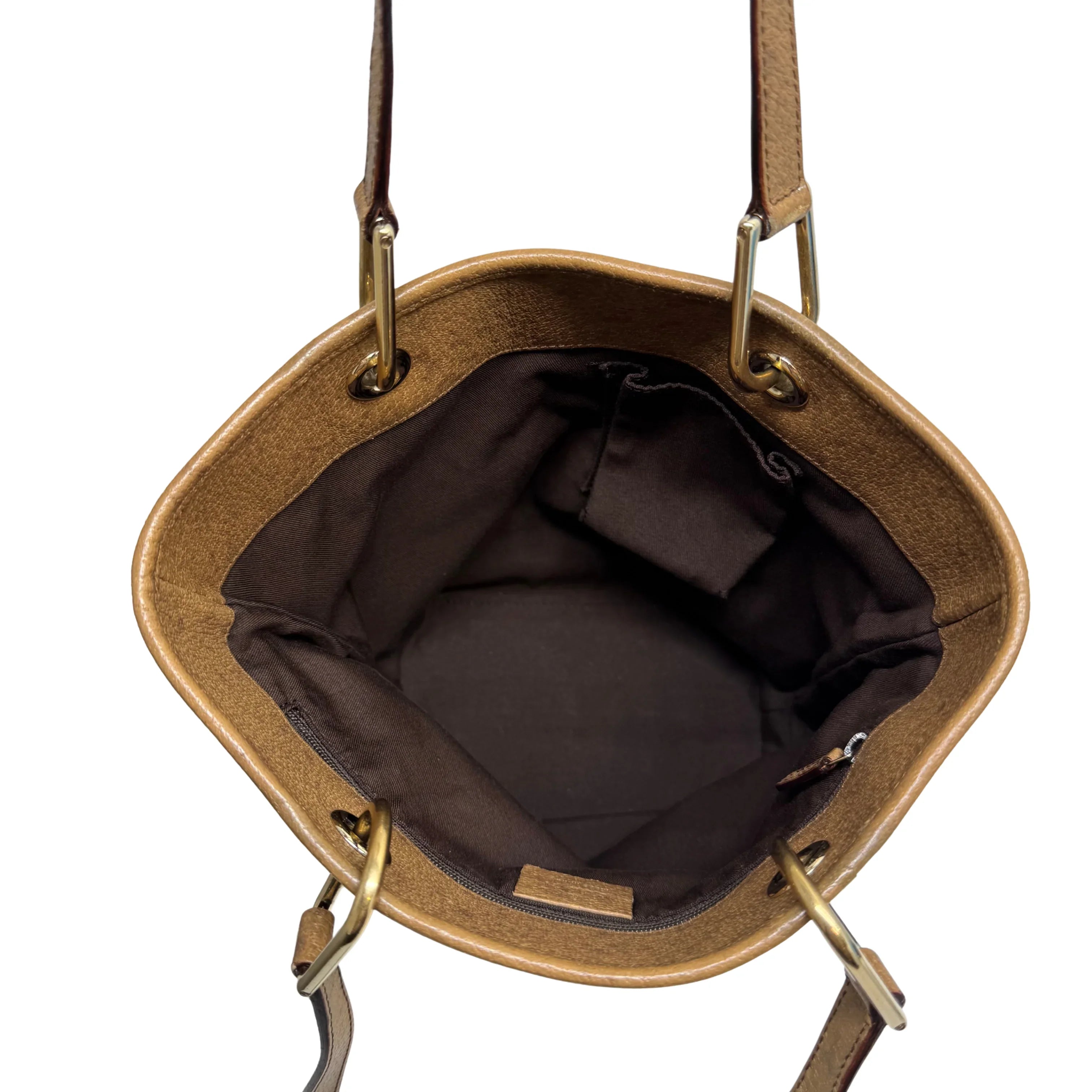 Gucci GG Canvas Tote Bag Brown - Lost Designer