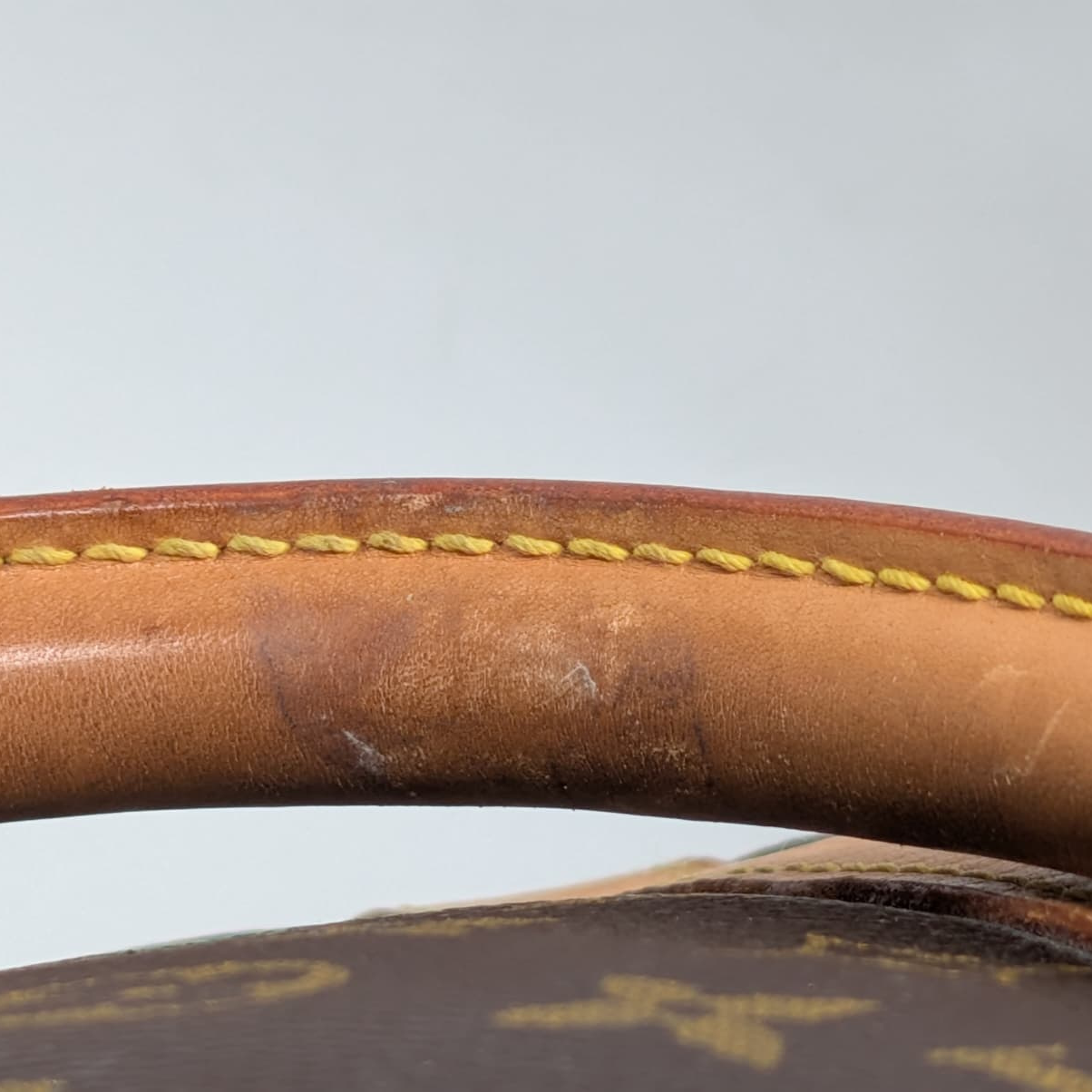 Louis Vuitton Monogram Keepall Bandoulière 50 Duffle Bag Brown