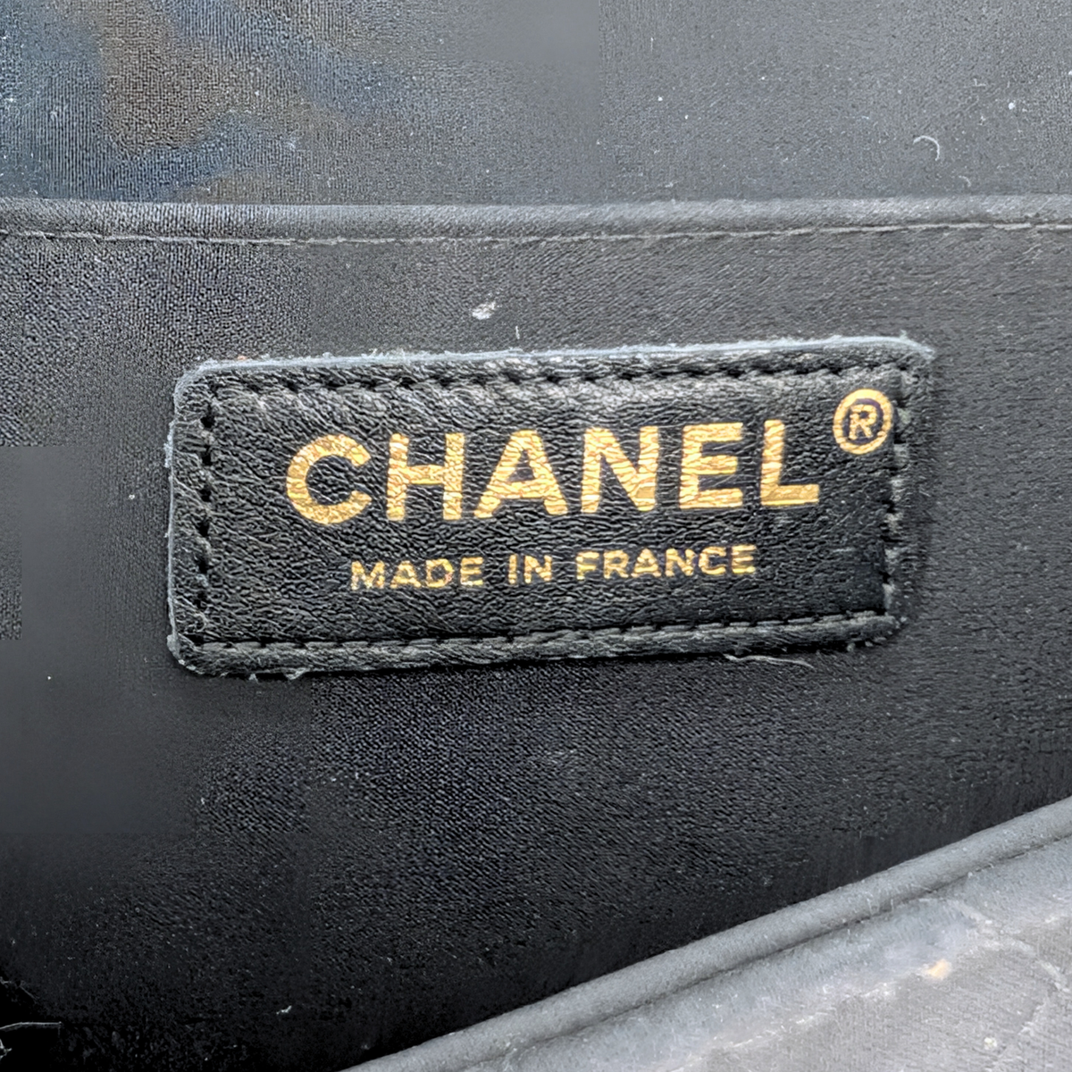 Chanel Camellia Shoulder Bag Black