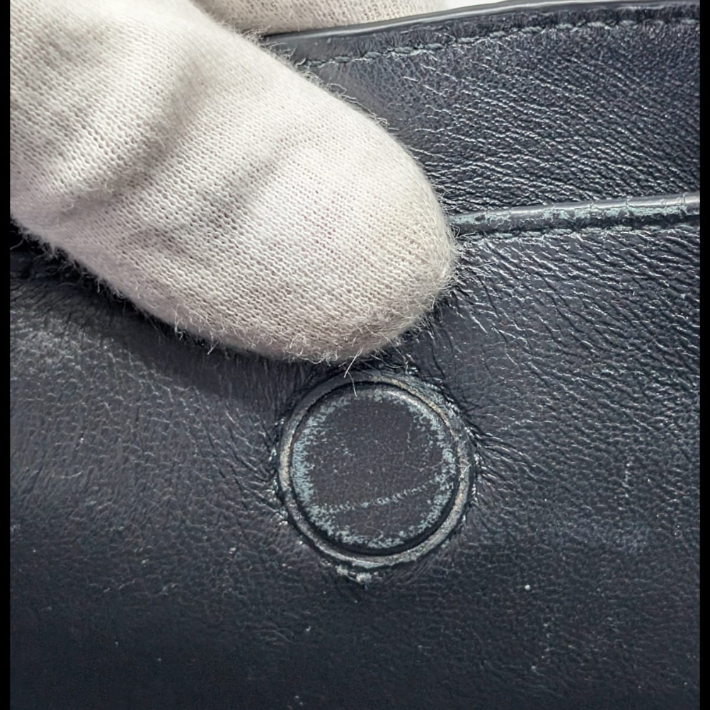 Prada Daino Soft Medium Dynamique Tote Bag Black