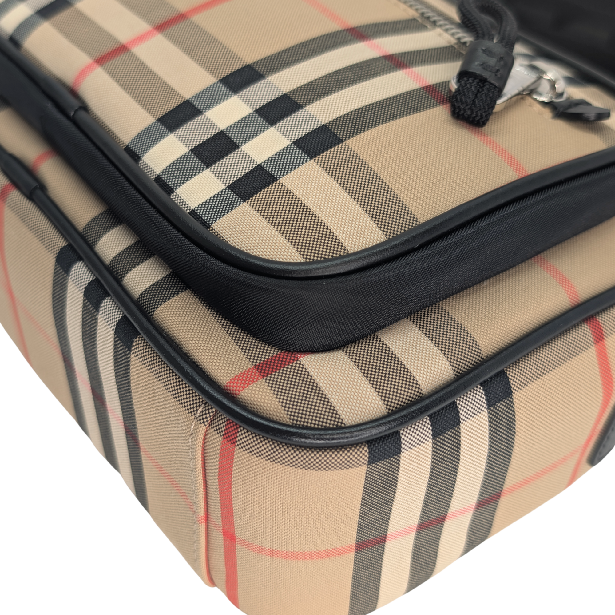 Burberry Vintage Check Crossbody Bag Beige