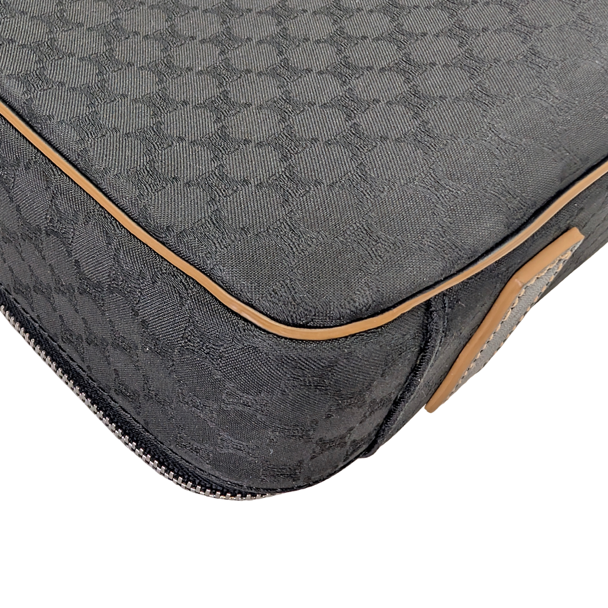 Celine Macadam Canvas & Leather Two-way Briefcase Bag