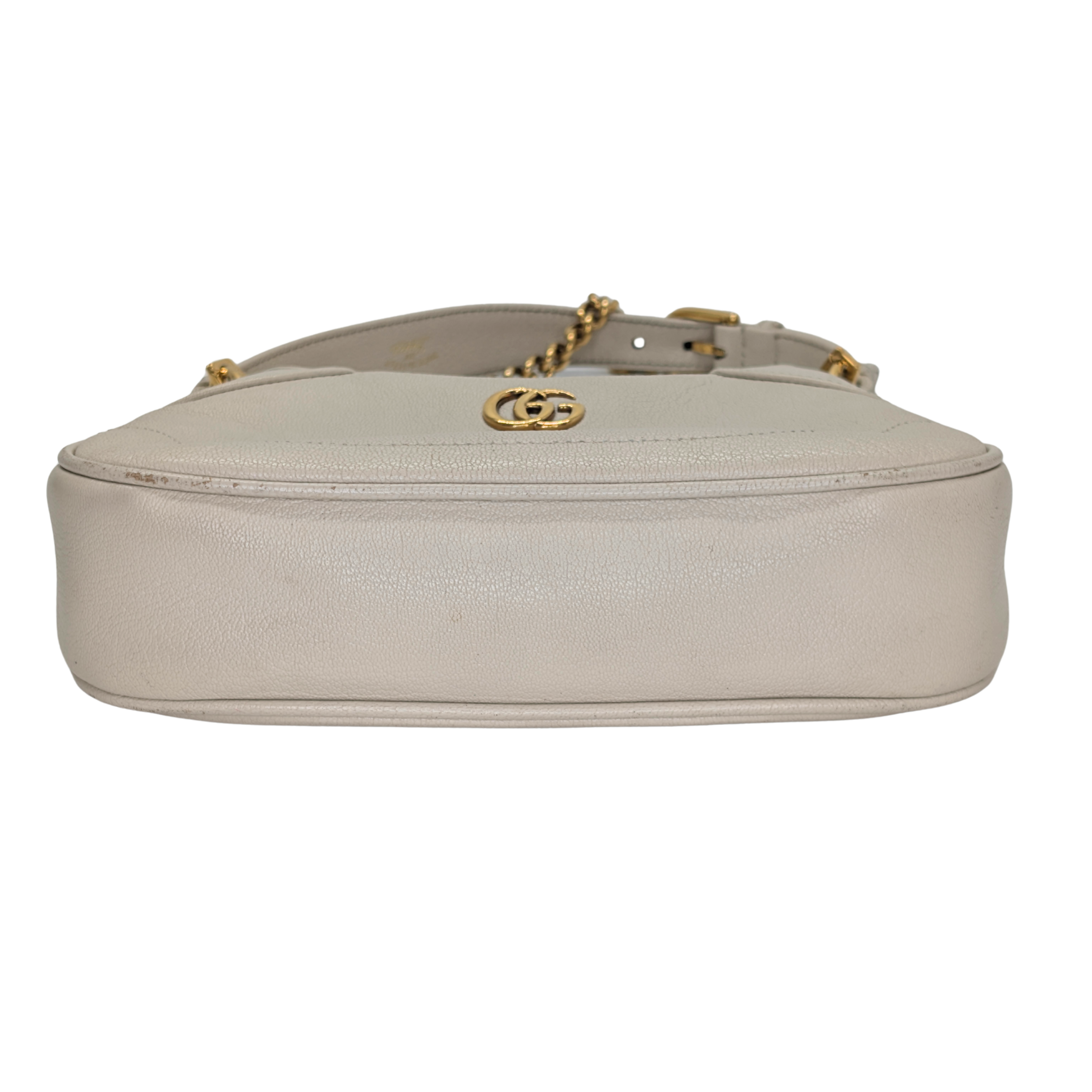 Gucci Aphrodite small shoulder Bag Leather Beige