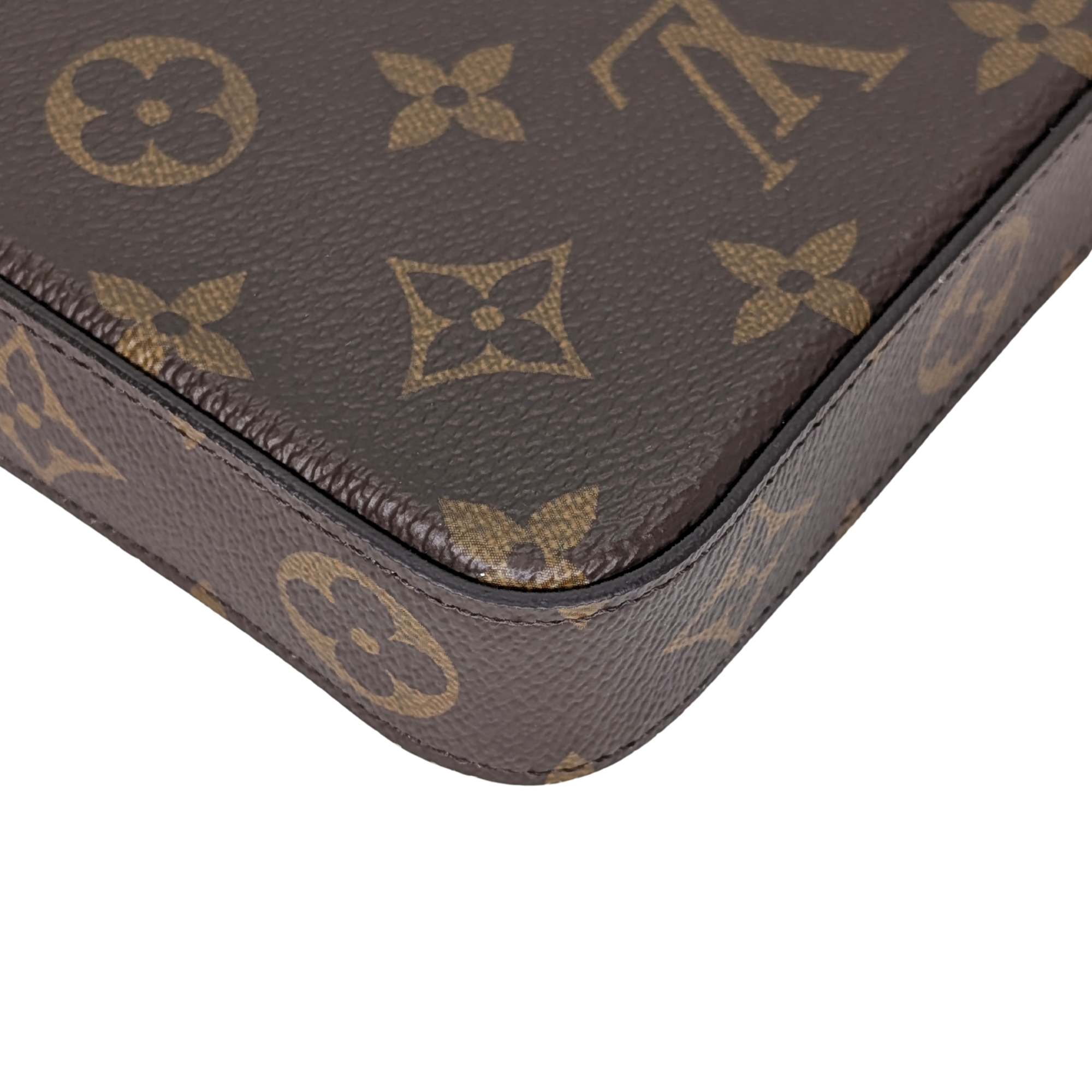 Louis Vuitton Pochette Félicie Monogram Bag Brown