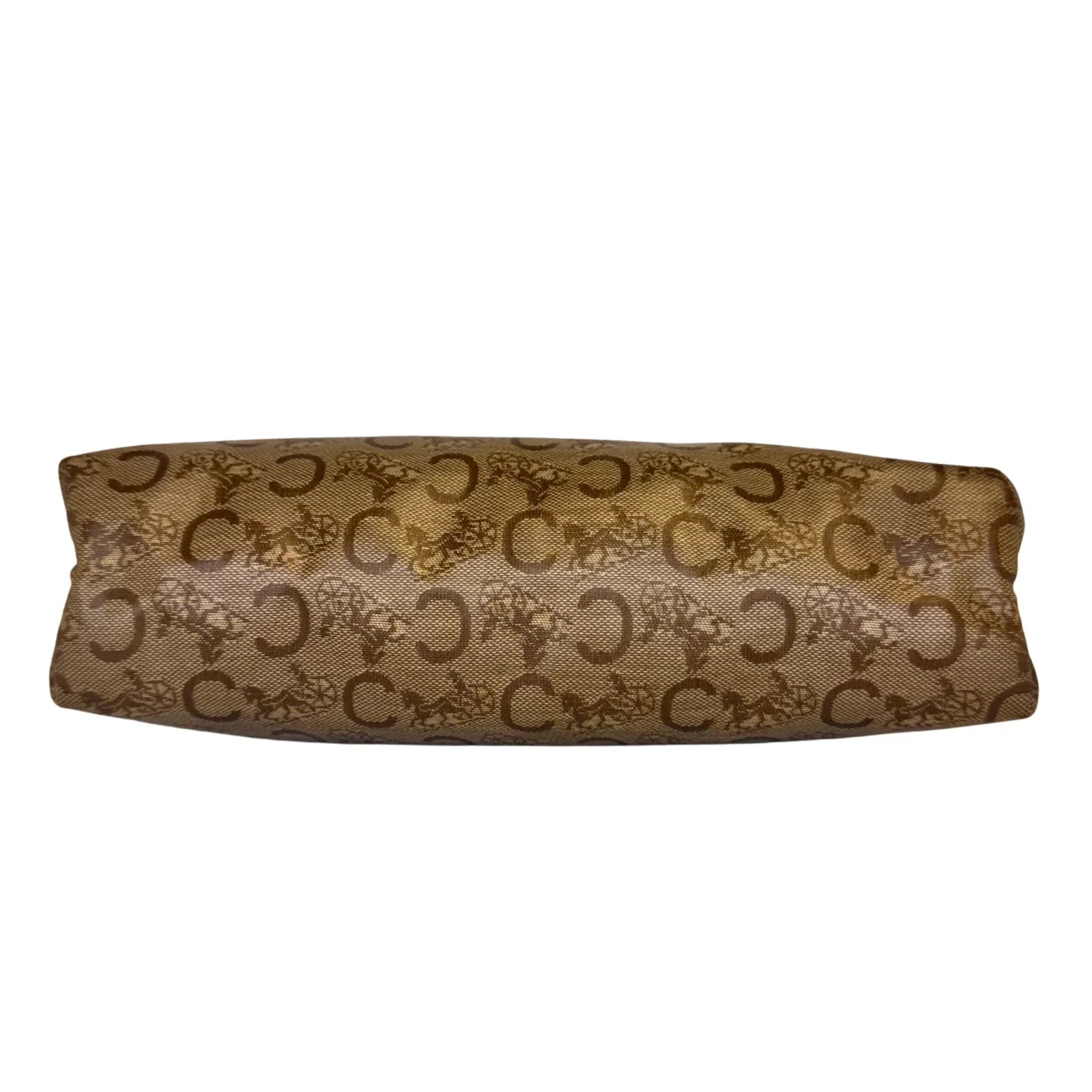 Brown Celine Leather Clutch