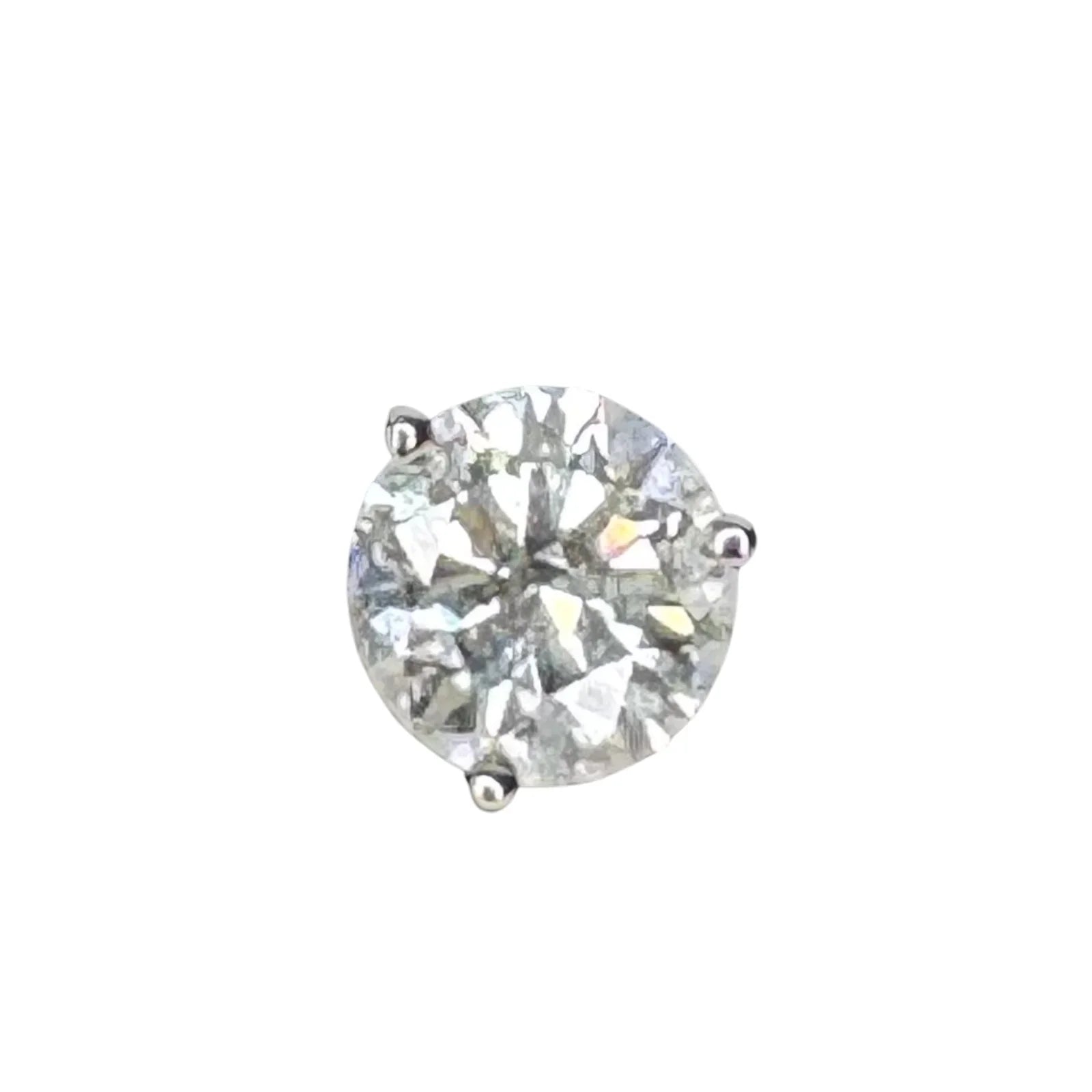 Tiffany & Co. 2.07ct Diamond Stud Earrings in Platinum
