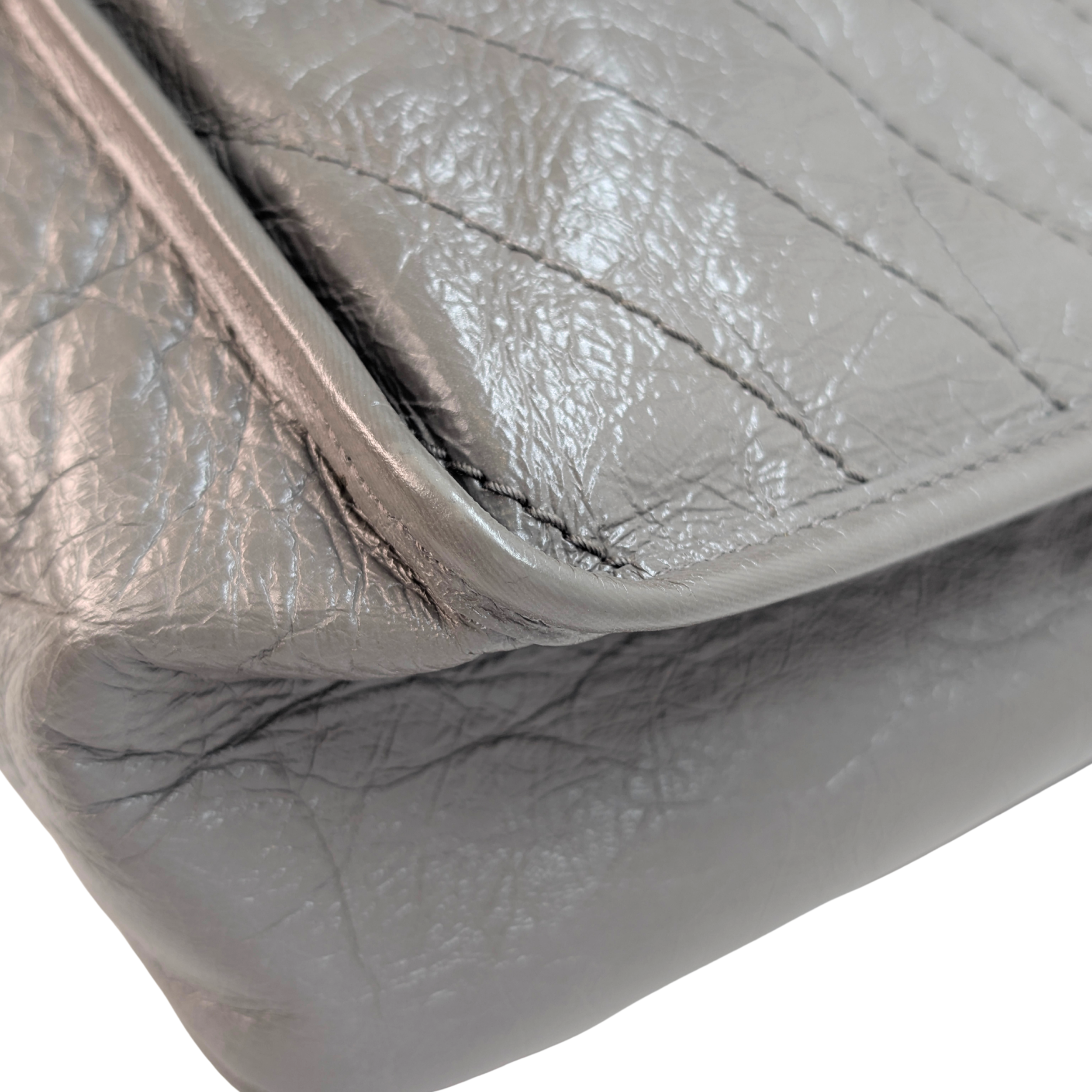 Yves Saint Laurent Crinkled Calfskin Matelasse Monogram Medium Niki Bag