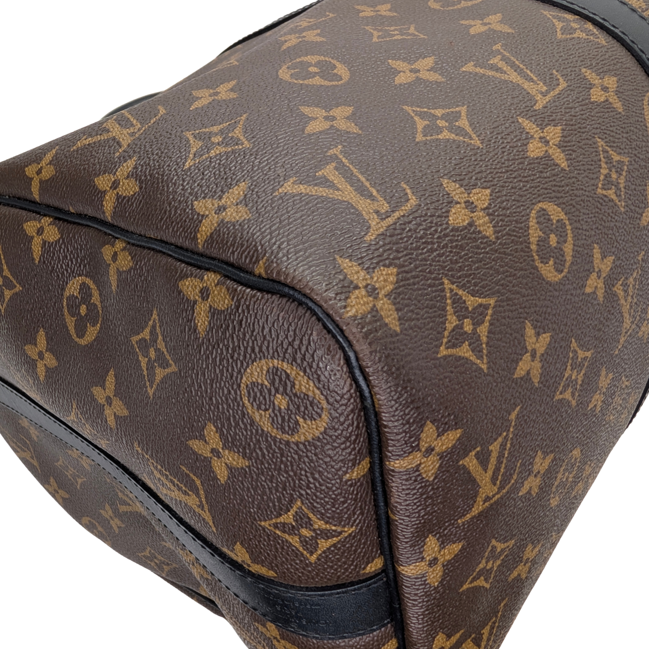 Louis Vuitton Keepall Bandoulière 45 Monogram Macassar Canvas