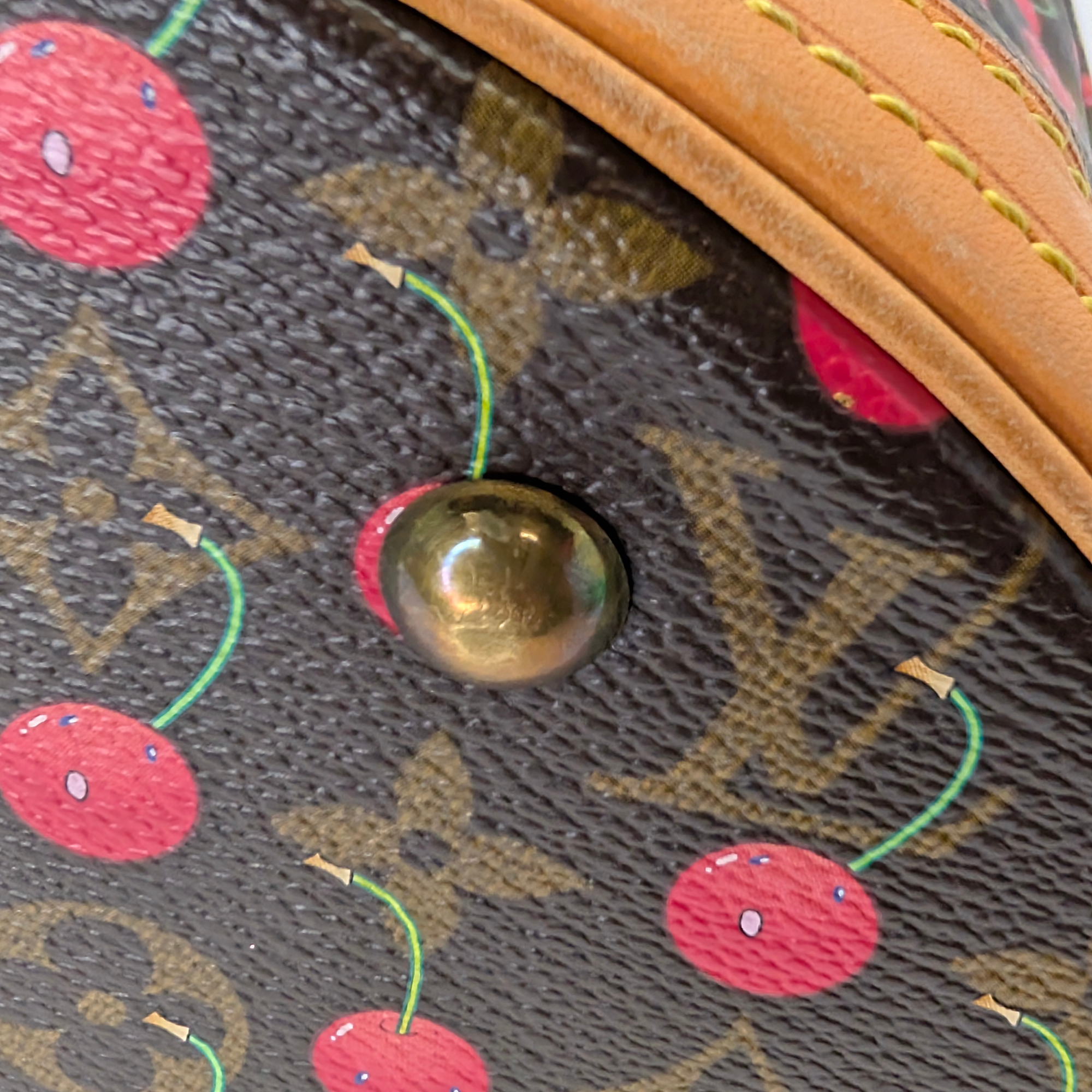 Louis Vuitton Cerises Bucket Murakami Cherry Handbag