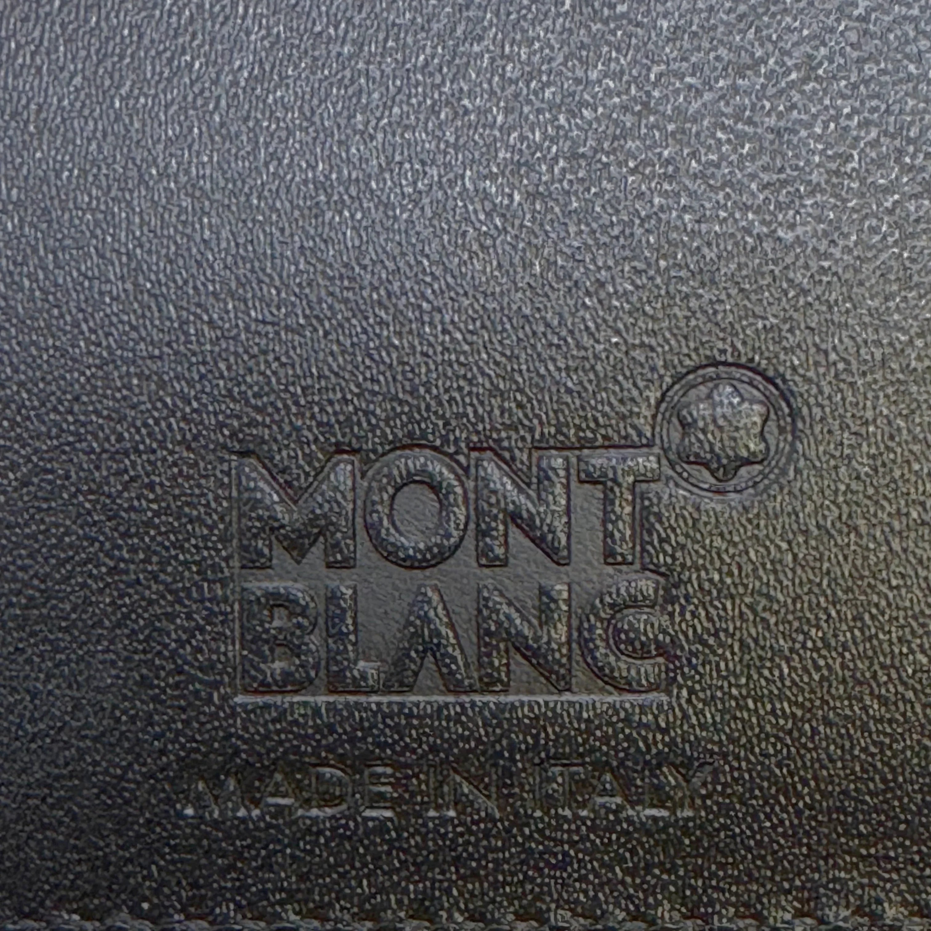Montblanc Leather Notebook Diary and Ball pen set