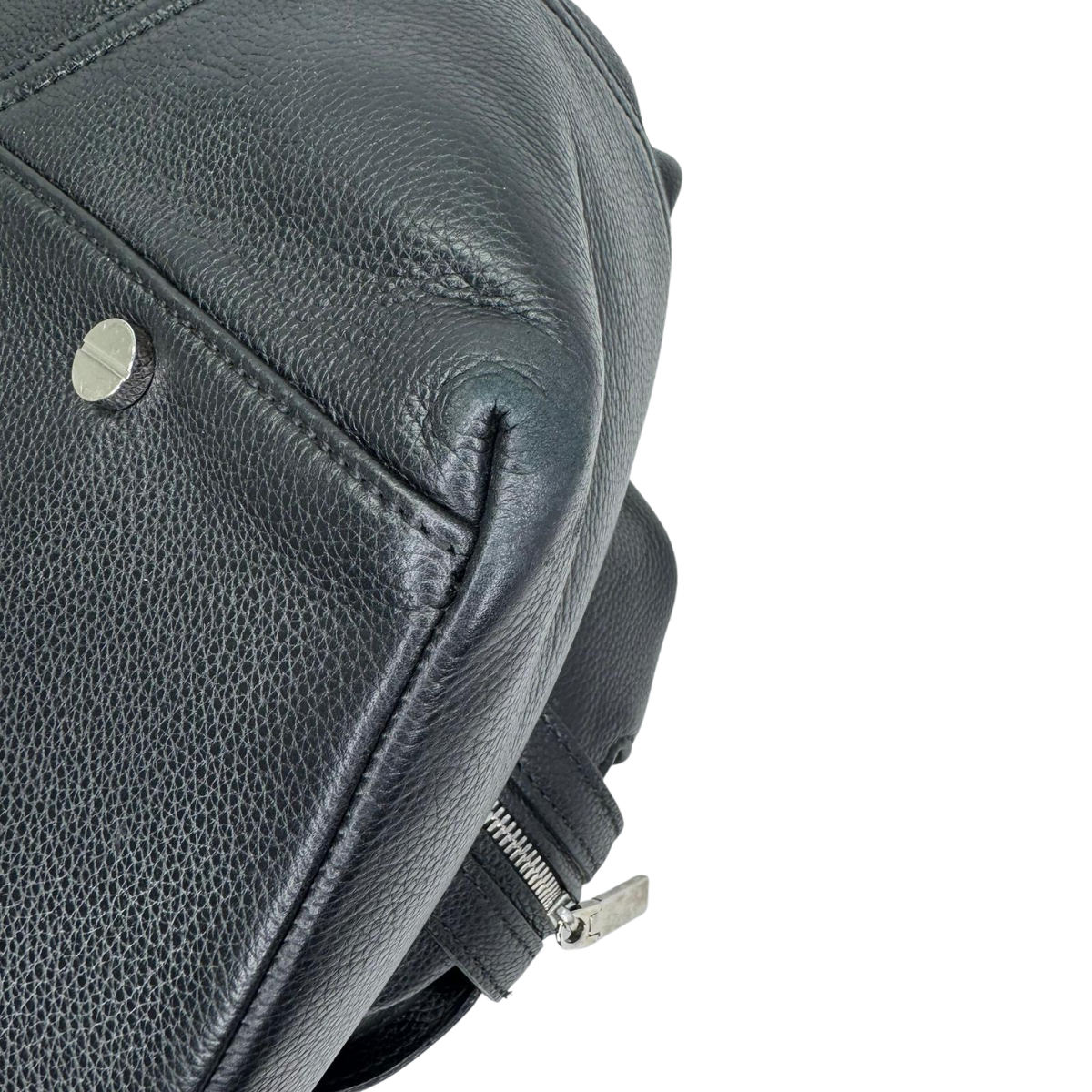 Versace Carry On Large Leather Black