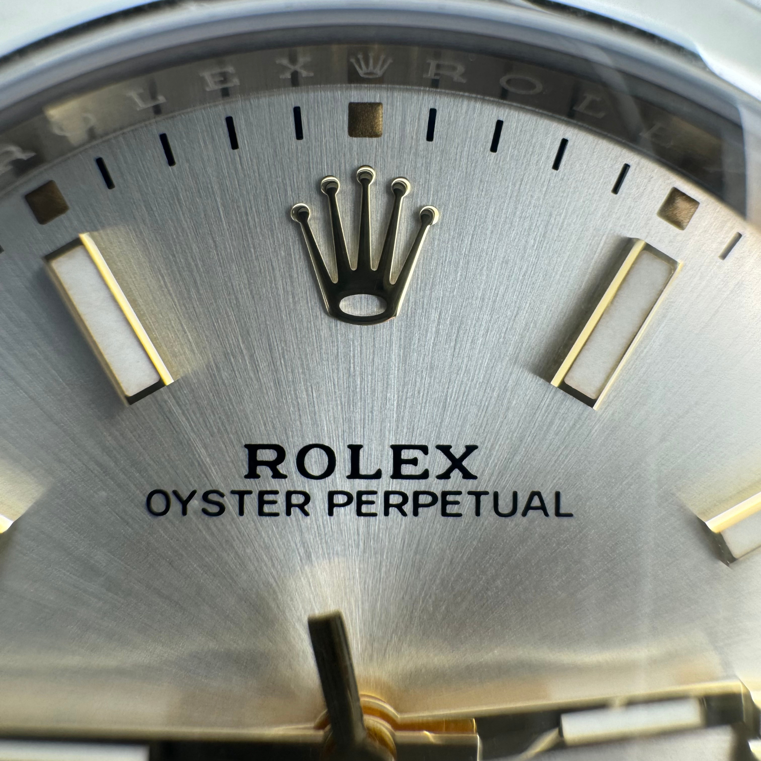 Rolex Oyster Perpetual 124300 41mm Silver Dial Oyster Watch 2020