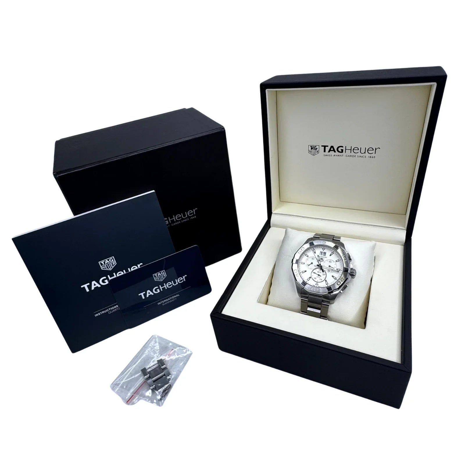TAG Heuer Aquaracer Silver Men's Watch - CAY1111.BA0927