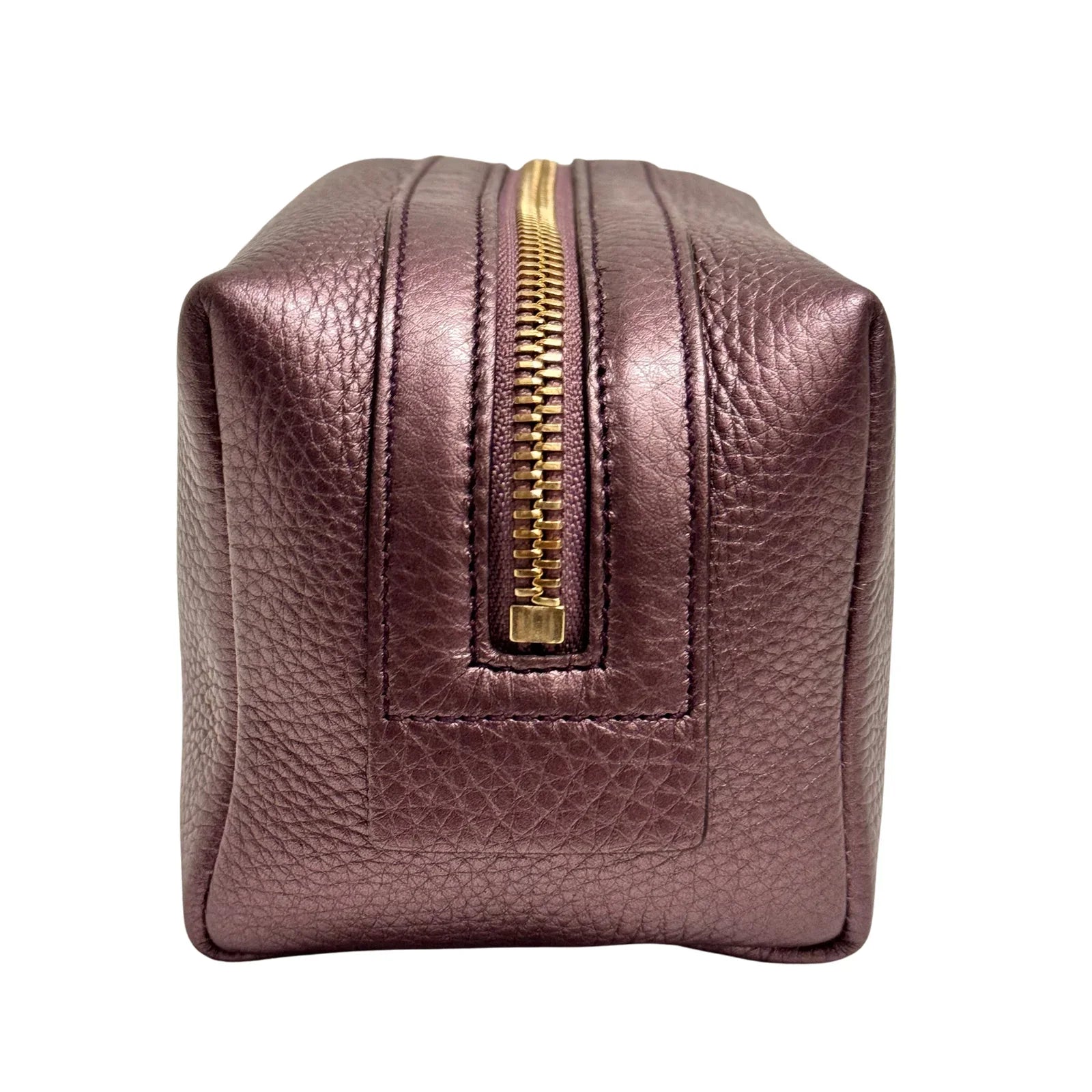 Gucci Soho Cosmetic Pouch in Rose Gold Pebbled Leather - Lost Designer