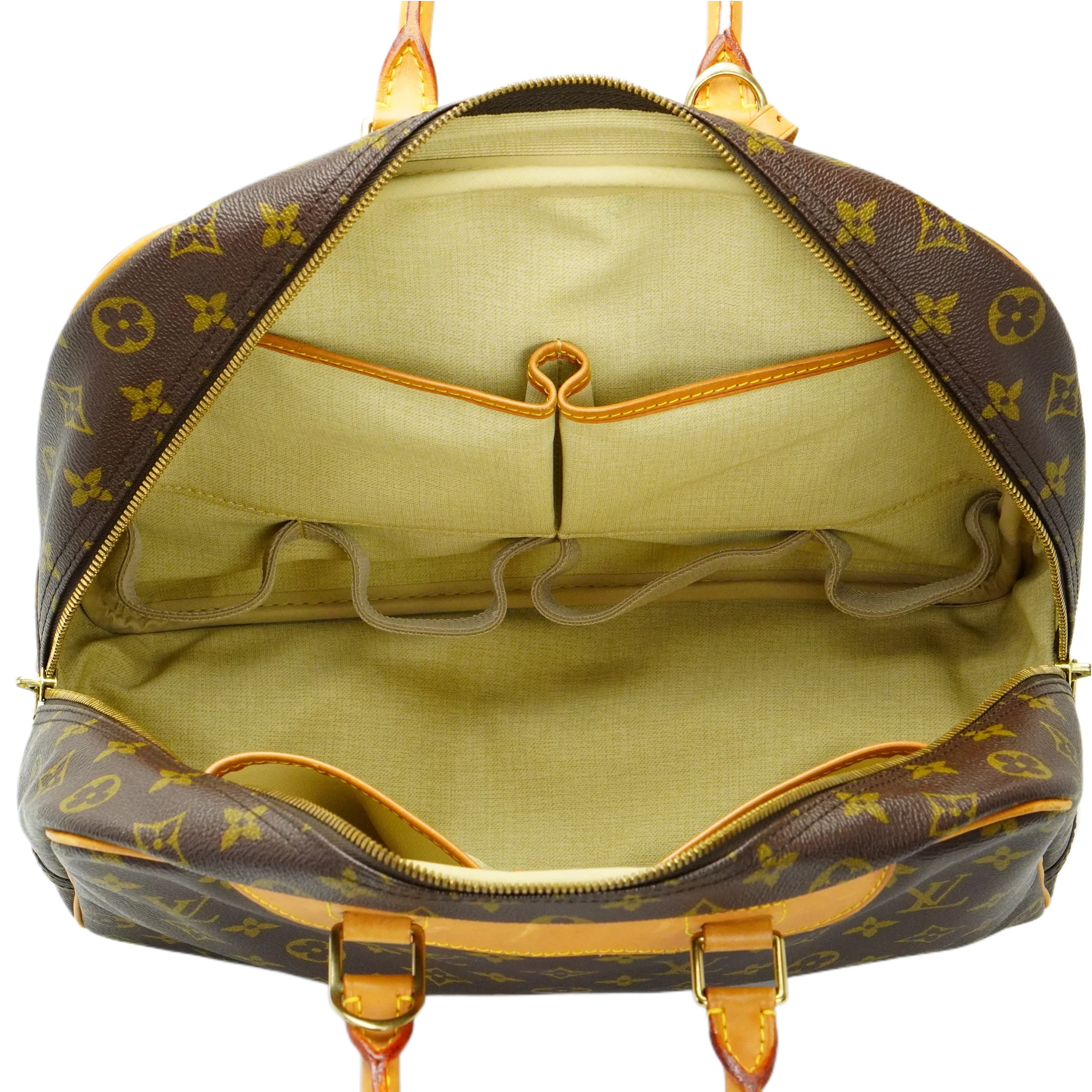 Louis Vuitton Deauville Monogram Canvas Handbag