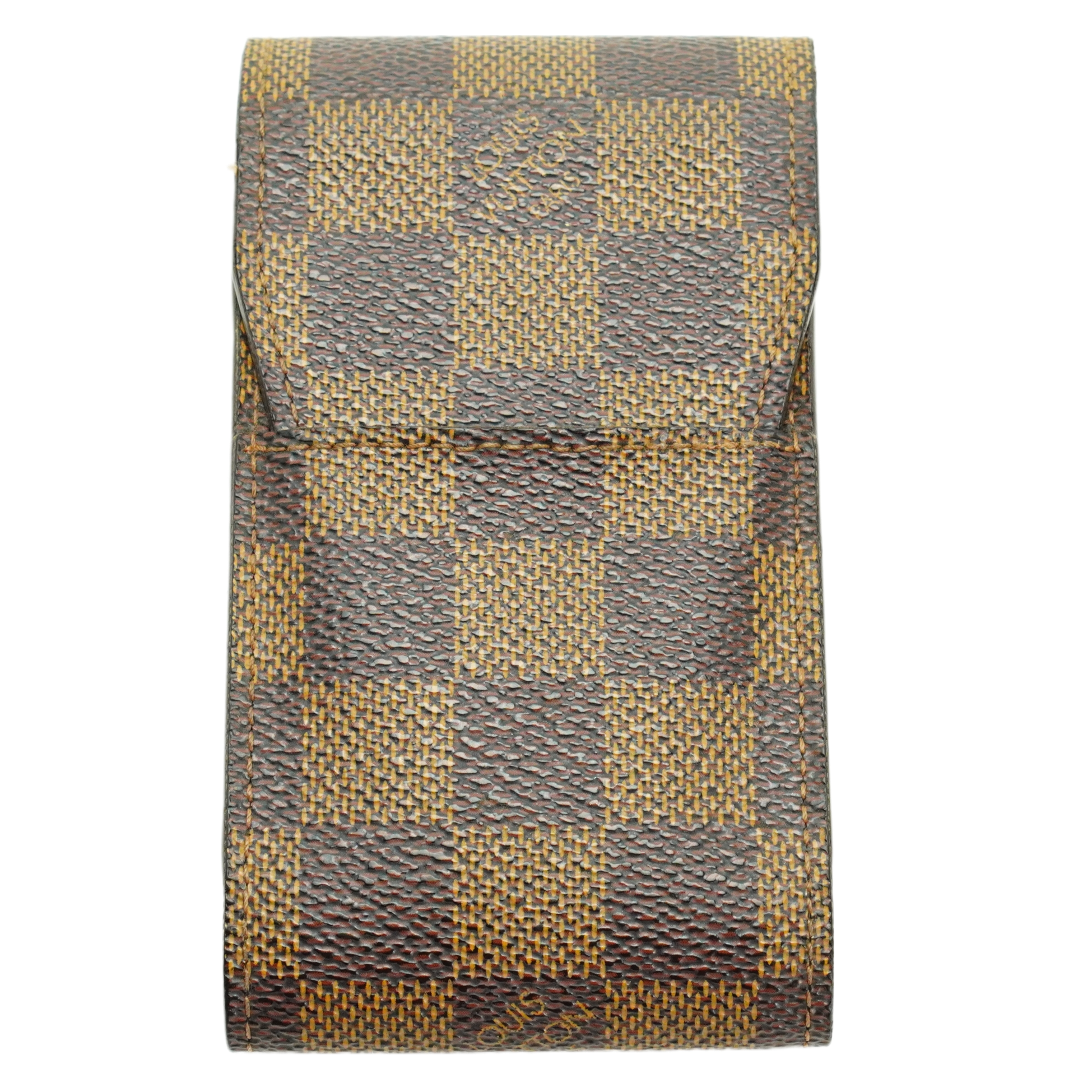 Louis Vuitton Damier Ebene Monogram Cigarette Case