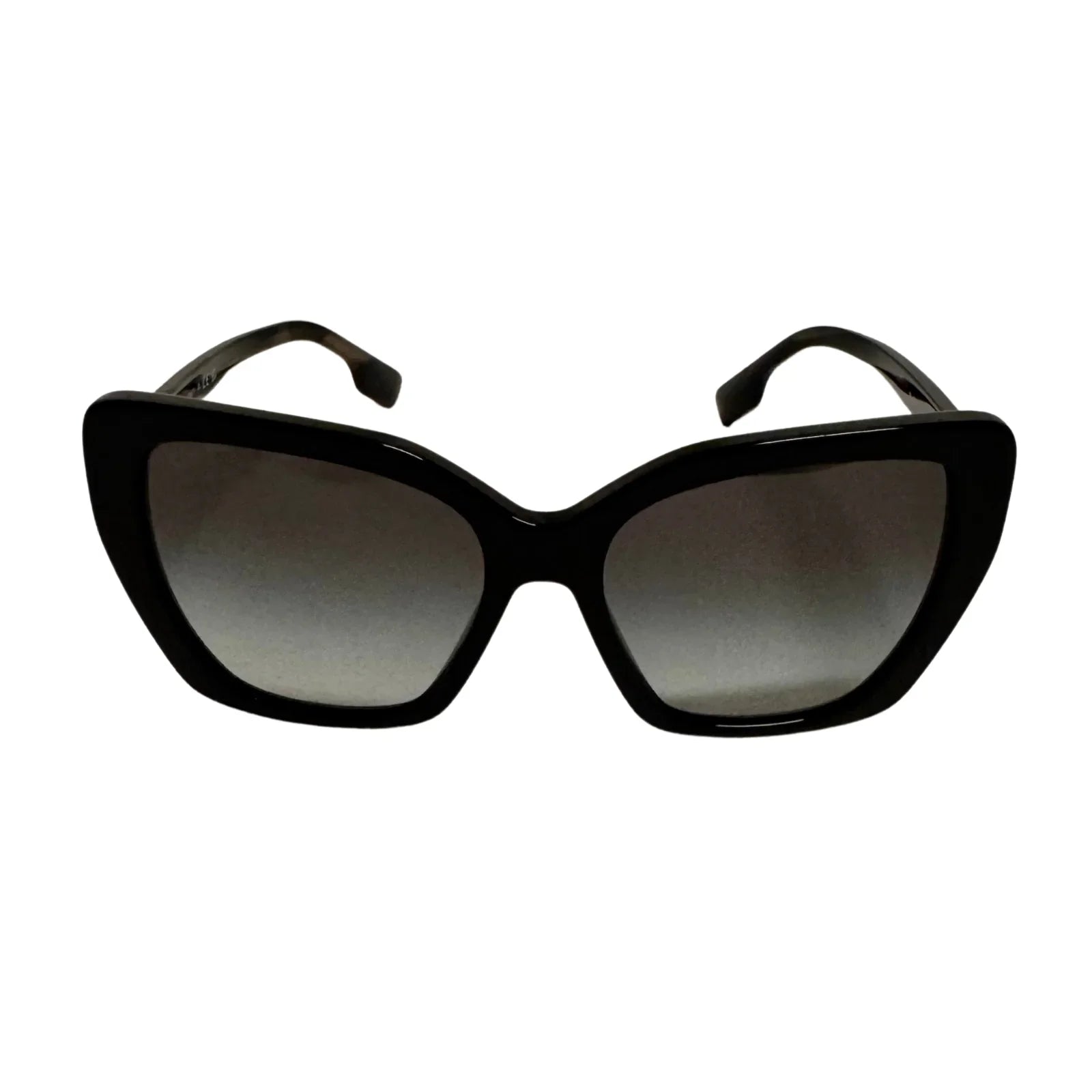 Burberry Tamsin Cat-eye B436 Sunglasses in Black