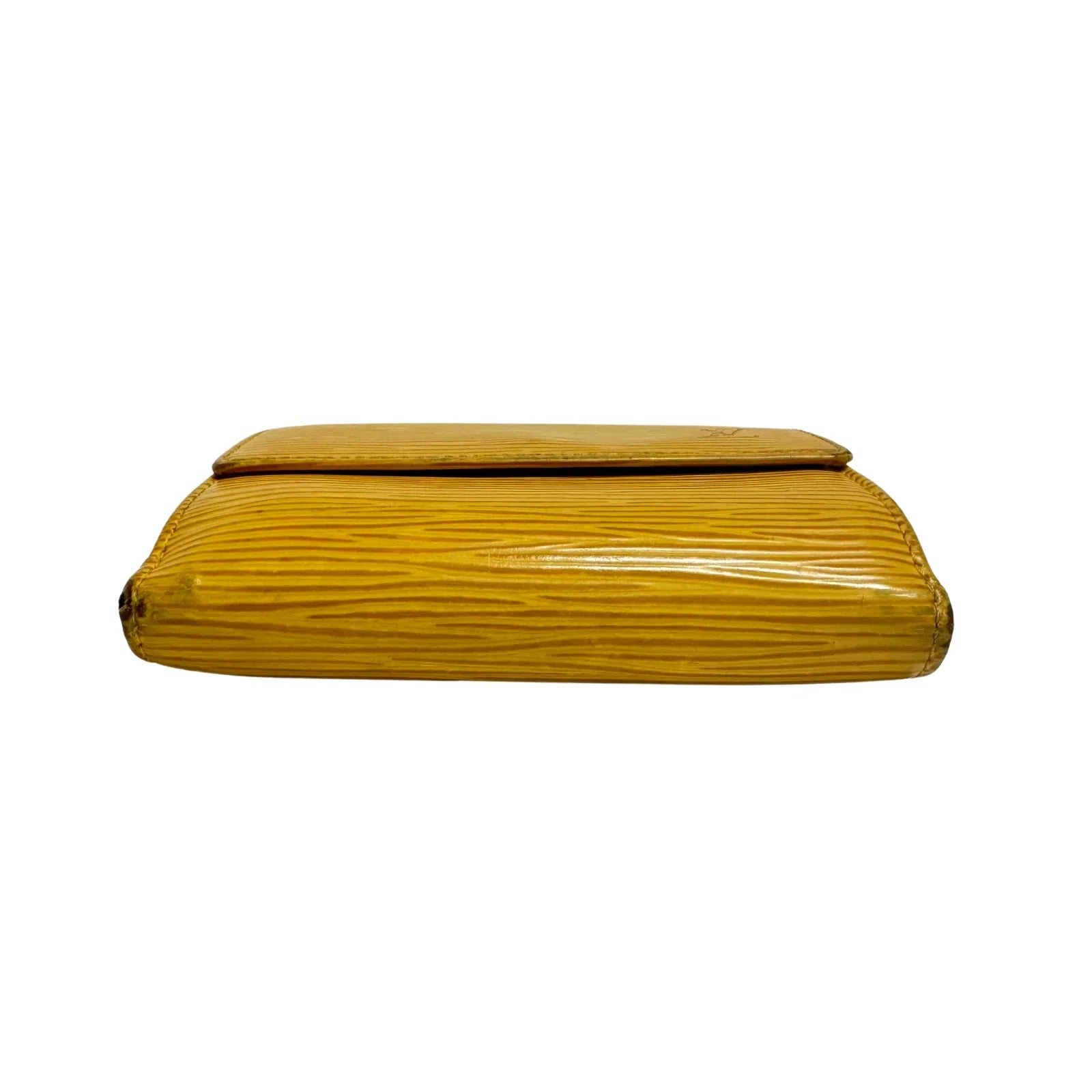 Louis Vuitton Epi Leather Wallet Yellow