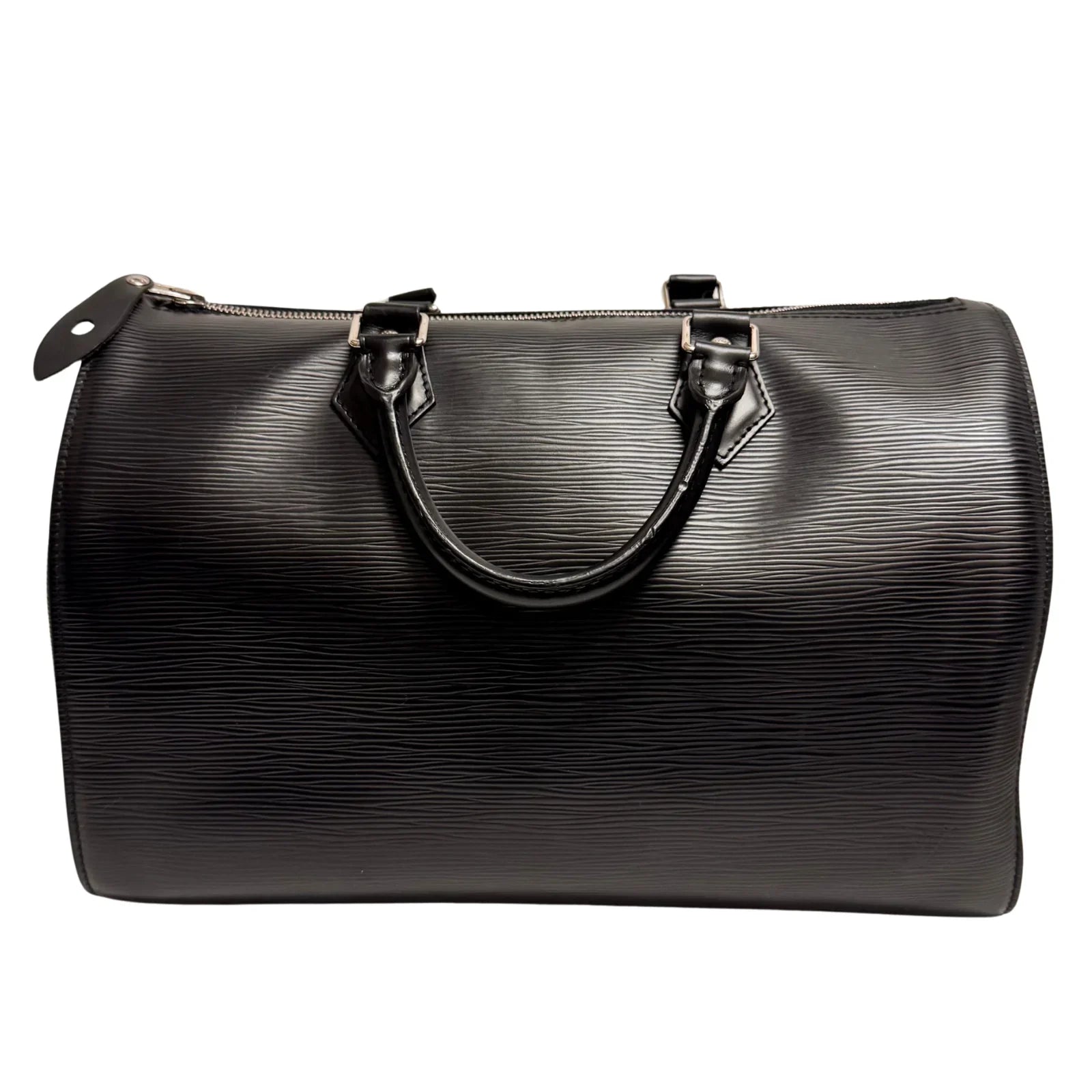 Louis Vuitton Epi Speedy 30 Black Bag