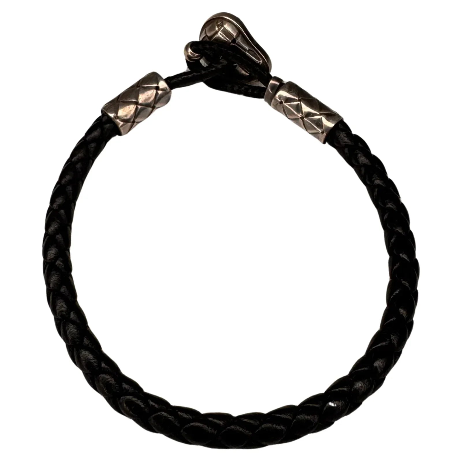 Bottega Veneta Intrecciato Sterling Silver 925 Bracelet