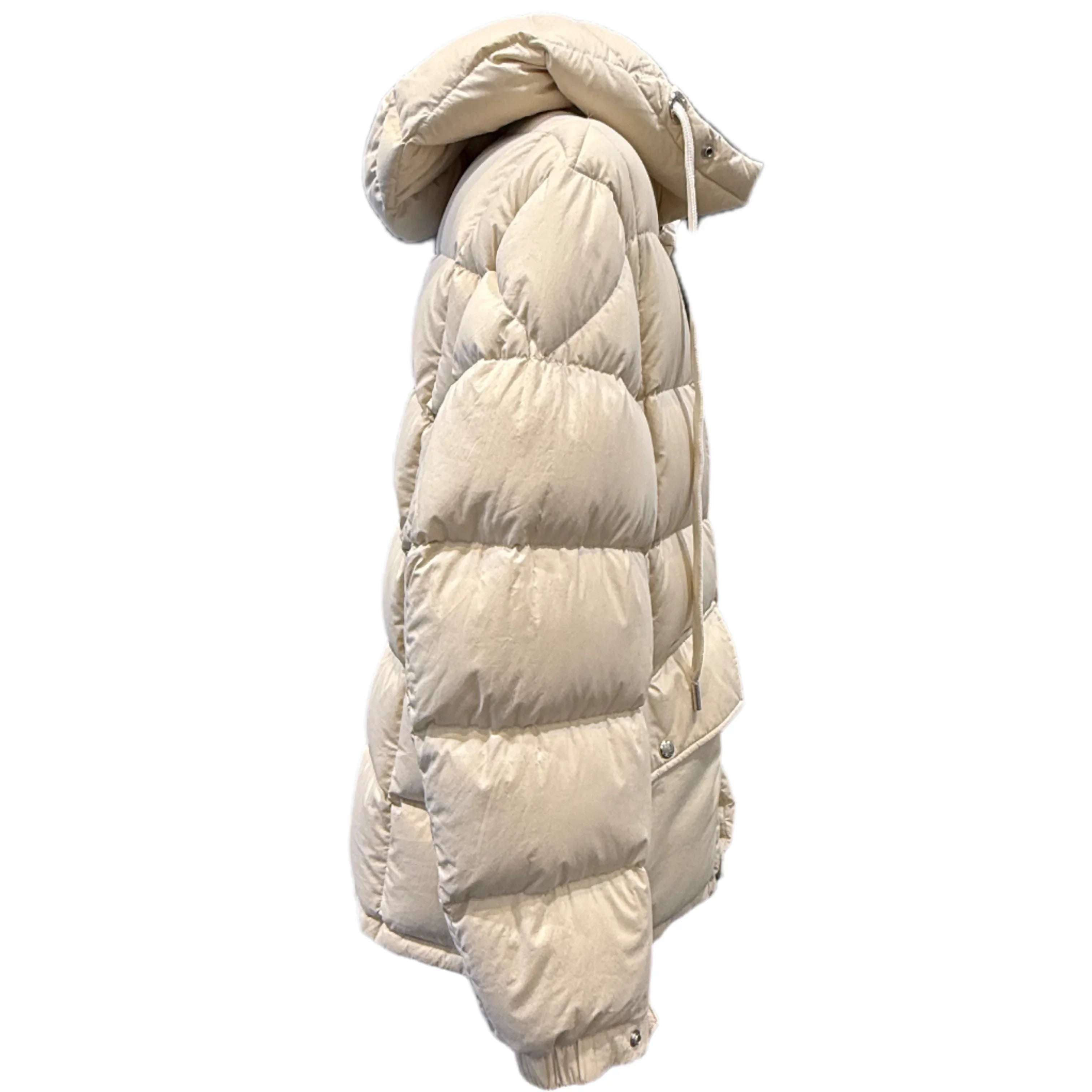 Moncler Grimblat Giubbotto Women's Puffer Jacket Off White size 2 / Medium