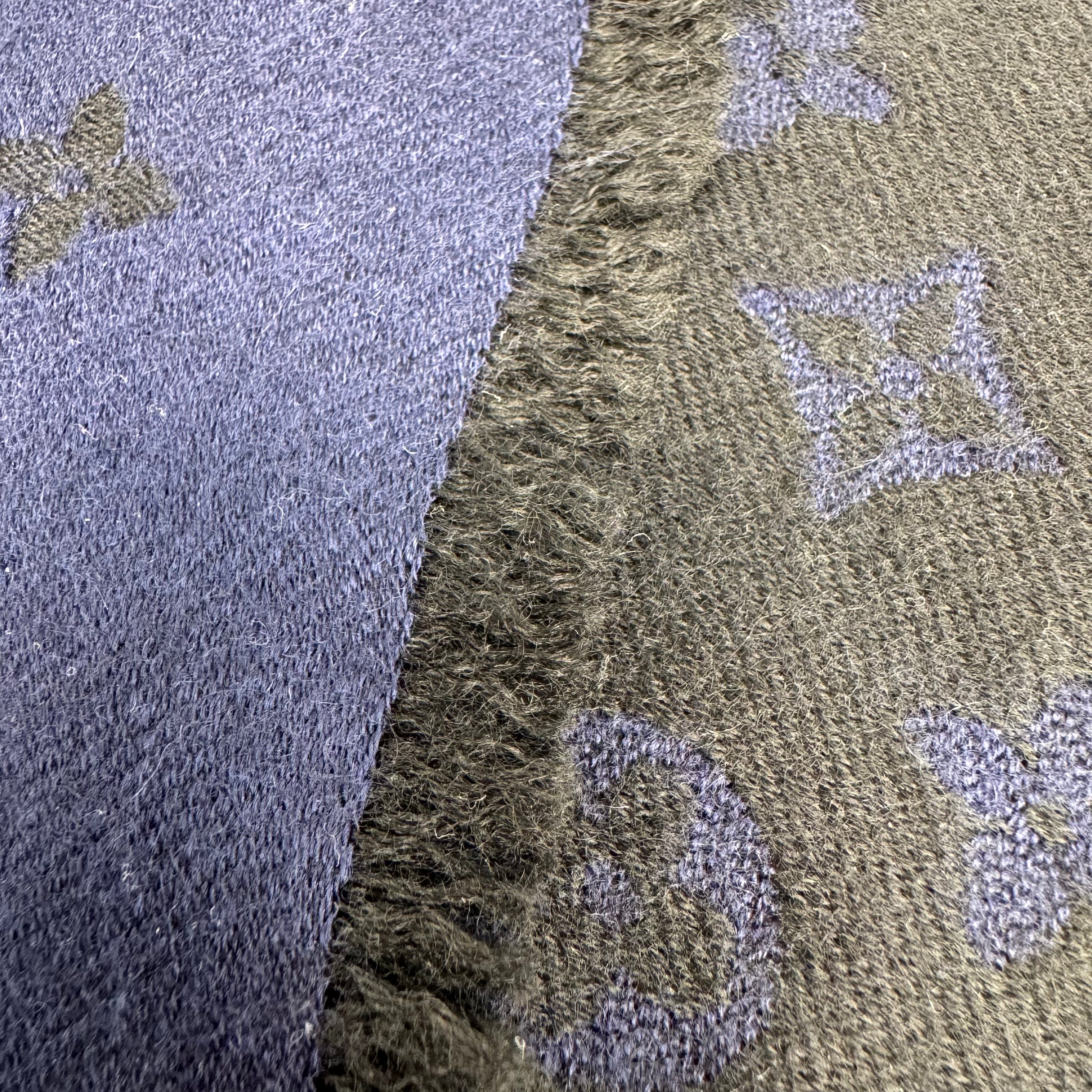 Louis Vuitton Scarf Navy Cashmere - Lost Designer