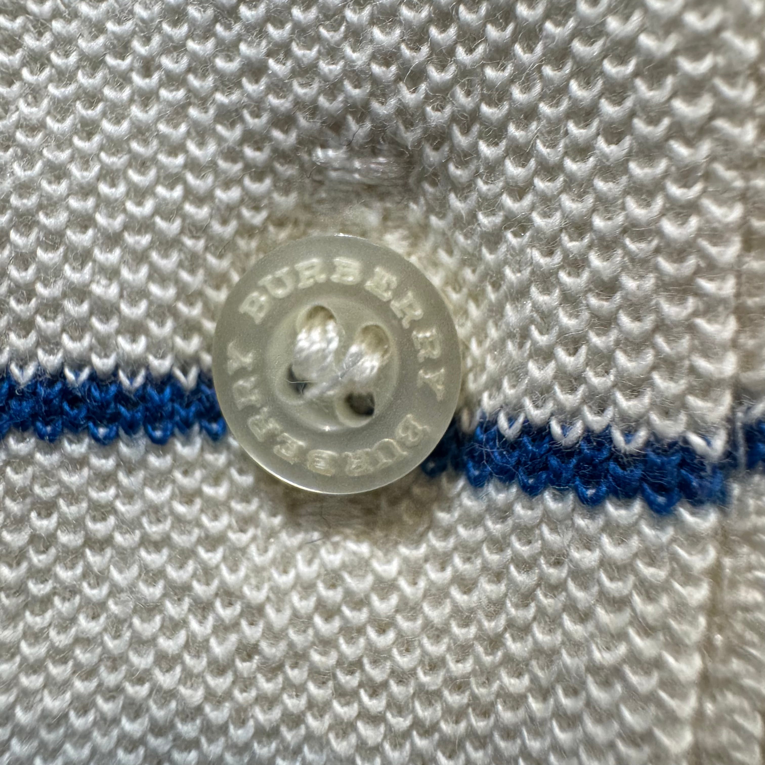 Burberry Blue Label Striped Polo Tank Top Small