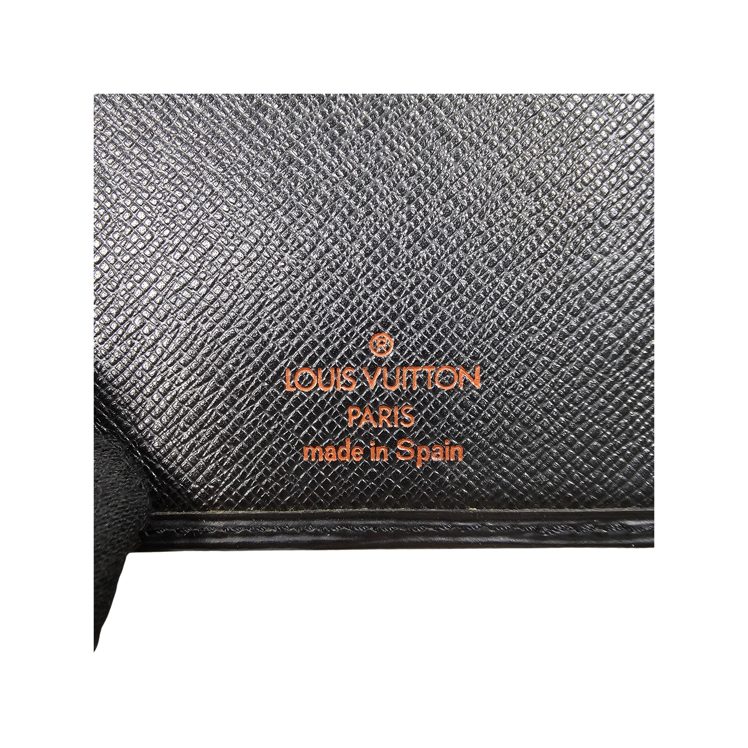 Louis Vuitton Black Epi Brazza Wallet