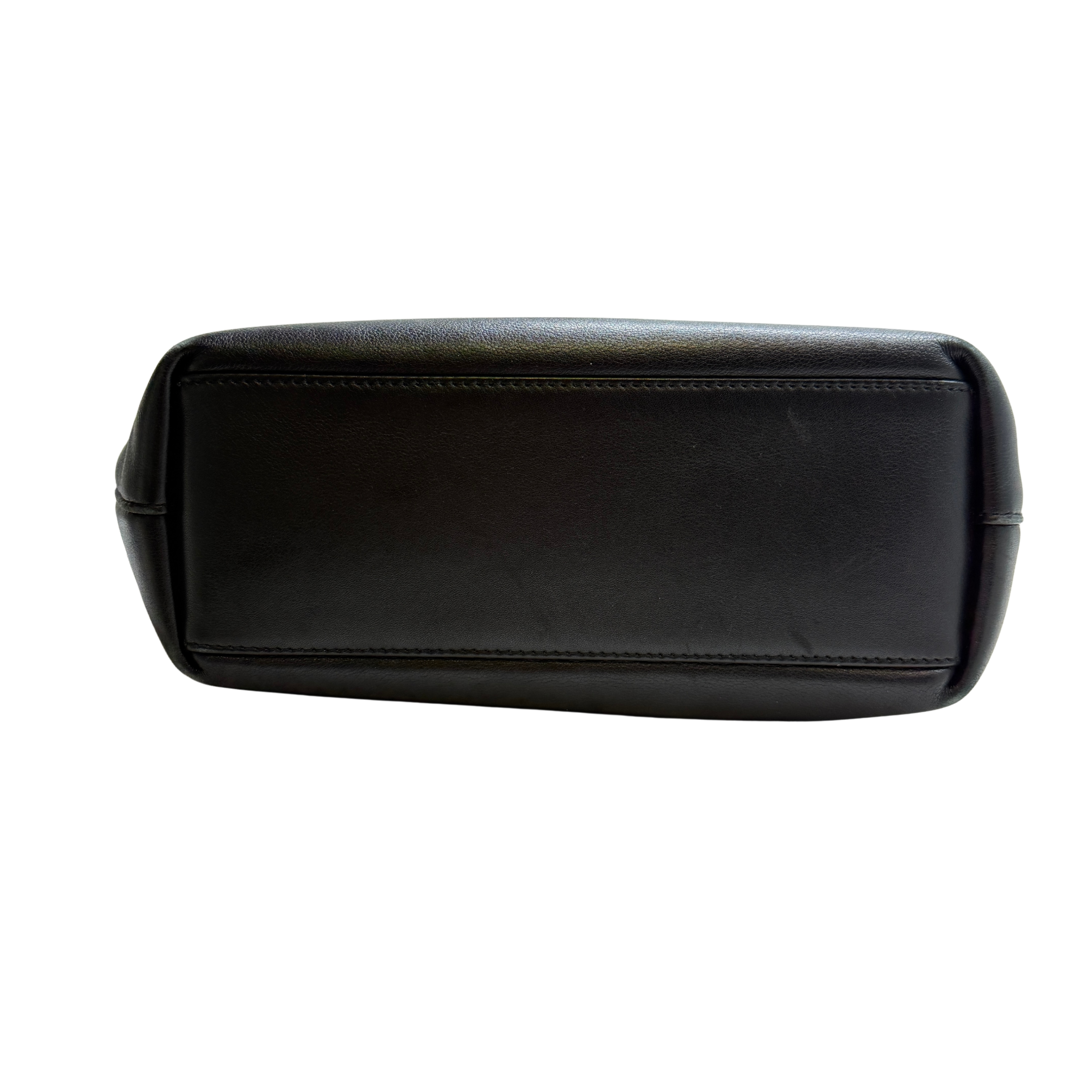 Christian Dior Malice Pearl Handbag Leather Black