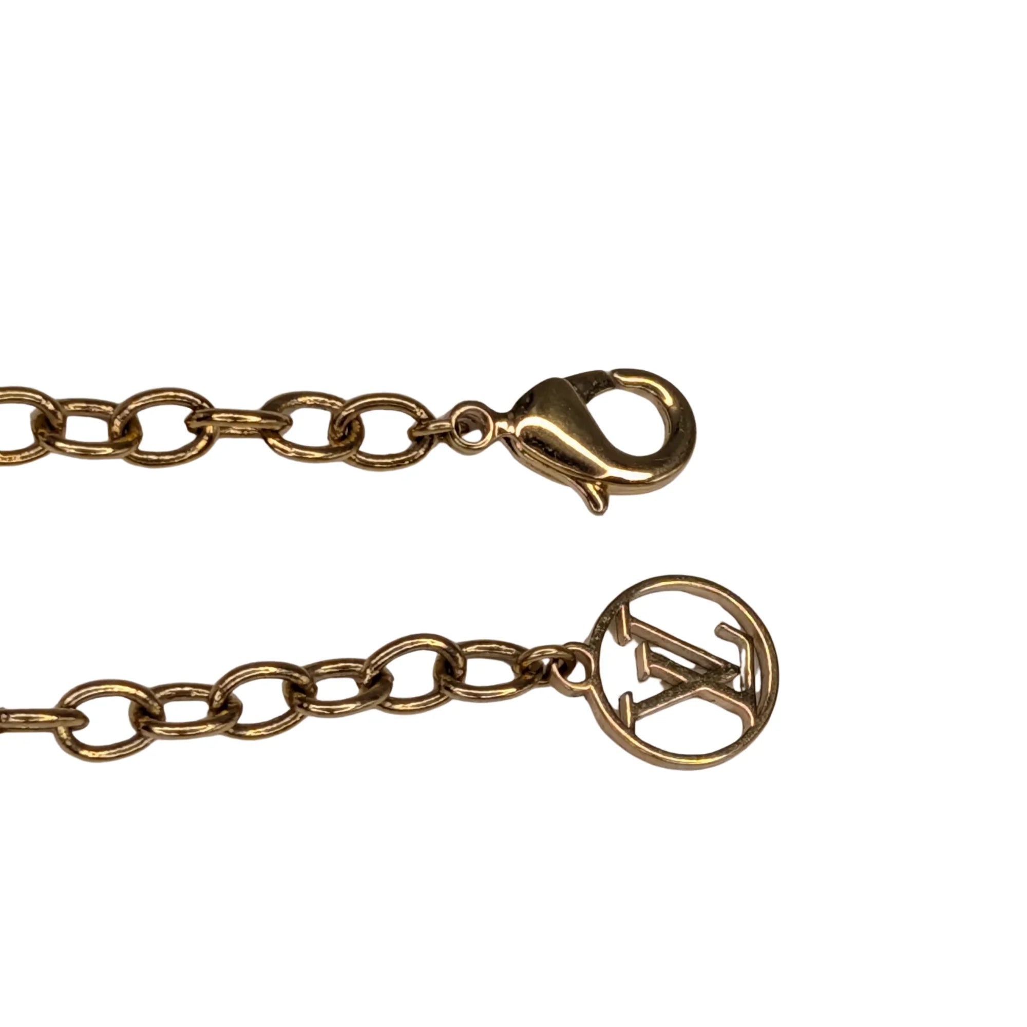 Louis Vuitton Blooming Supple Necklace Gold Tone - Lost Designer